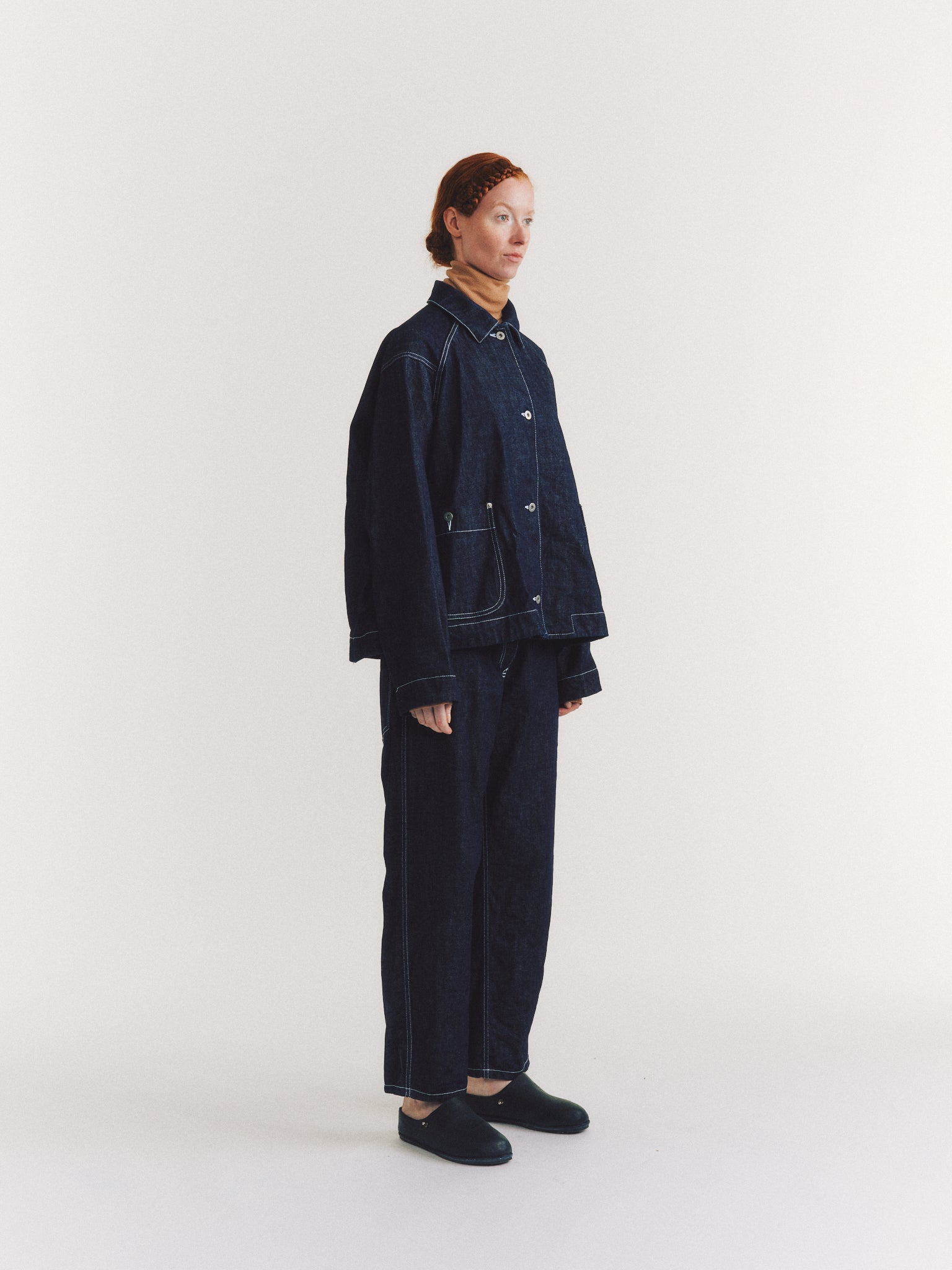 VESTE EN JEAN DRAYS TRAVAIL - DENIM 2 - INDIGO FONCÉ