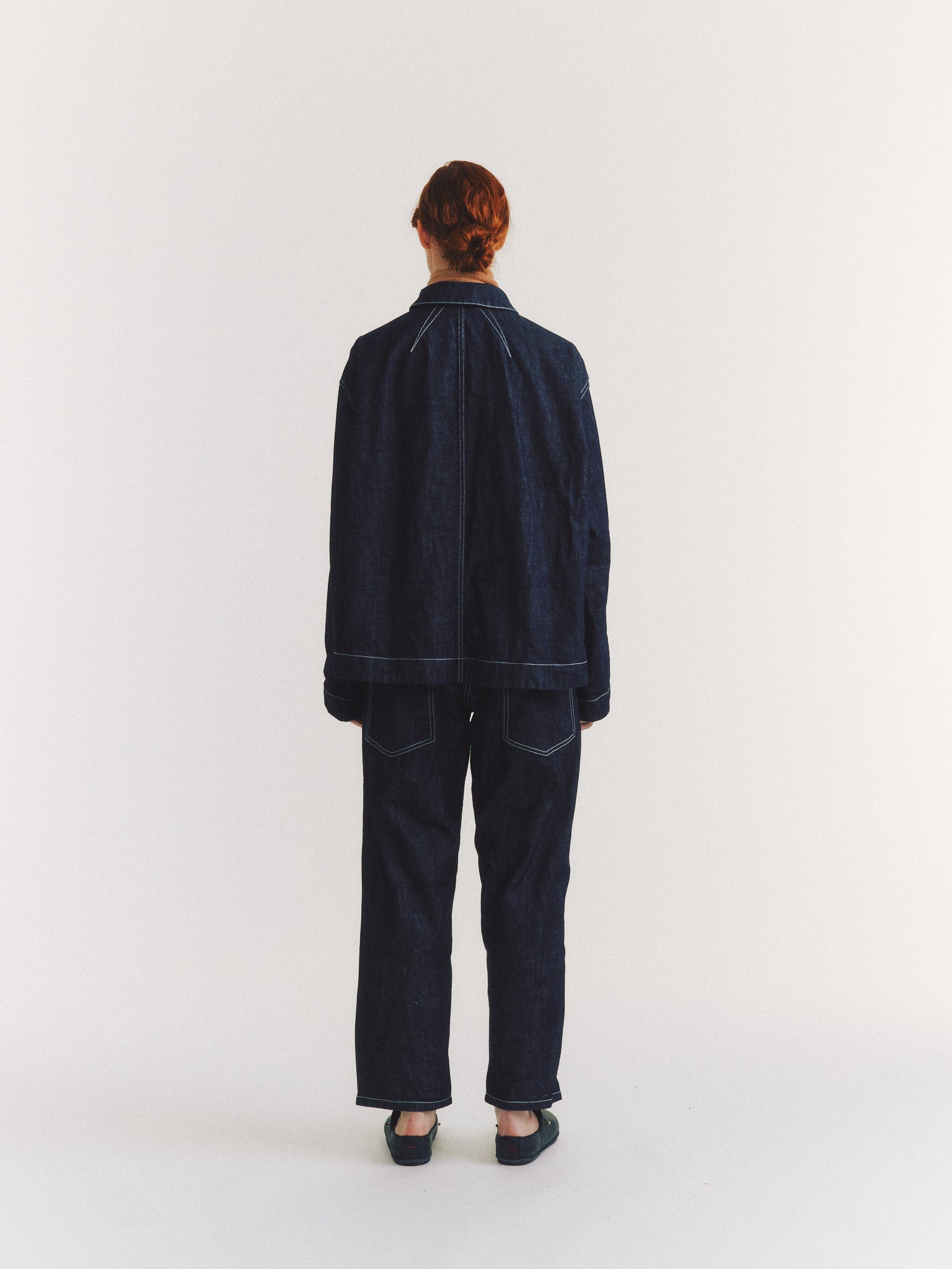VESTE EN JEAN DRAYS TRAVAIL - DENIM 2 - INDIGO FONCÉ