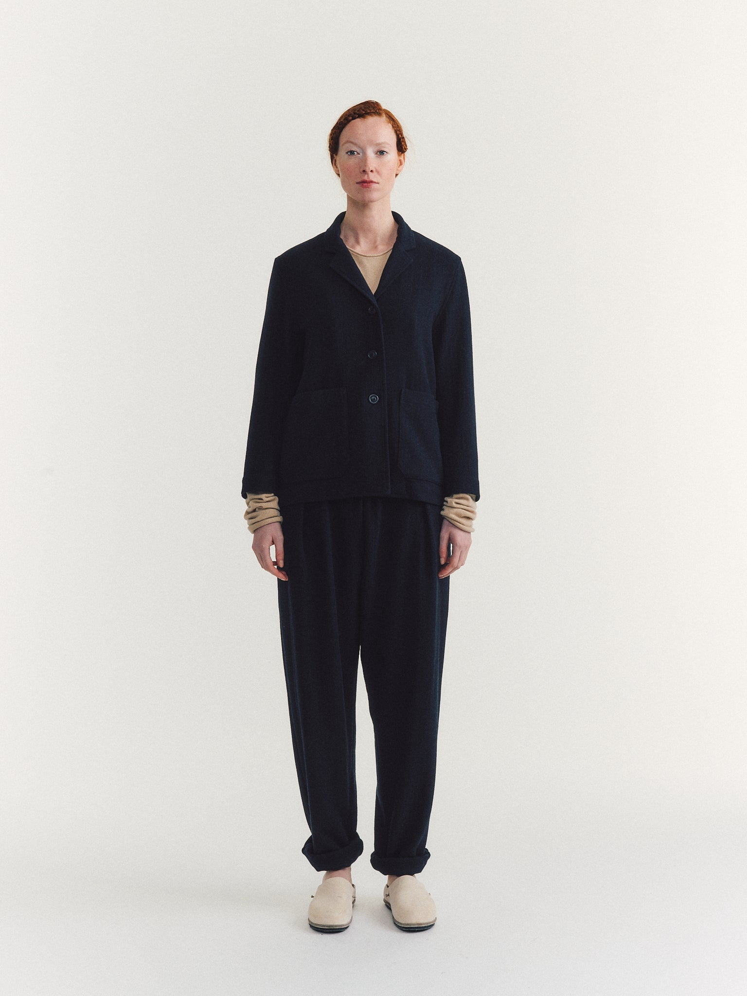 WORKWEAR PUDDY JACKET - SOFTY SOFTY - NIGHT