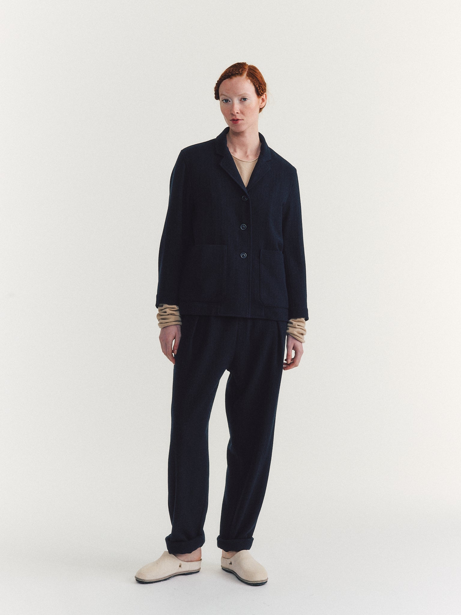 WORKWEAR PUDDY JACKET - SOFTY SOFTY - NIGHT