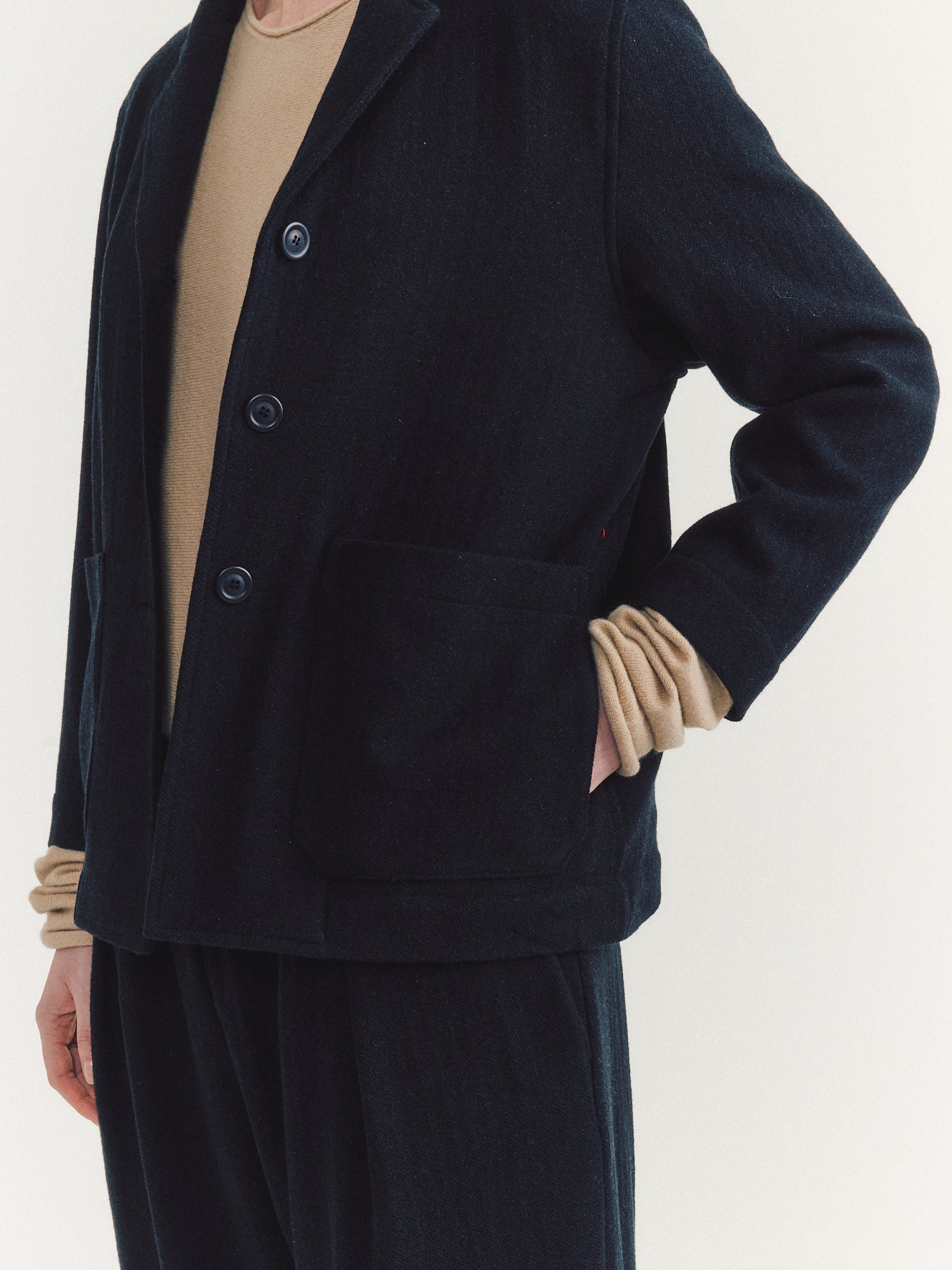 WORKWEAR PUDDY JACKET - SOFTY SOFTY - NIGHT