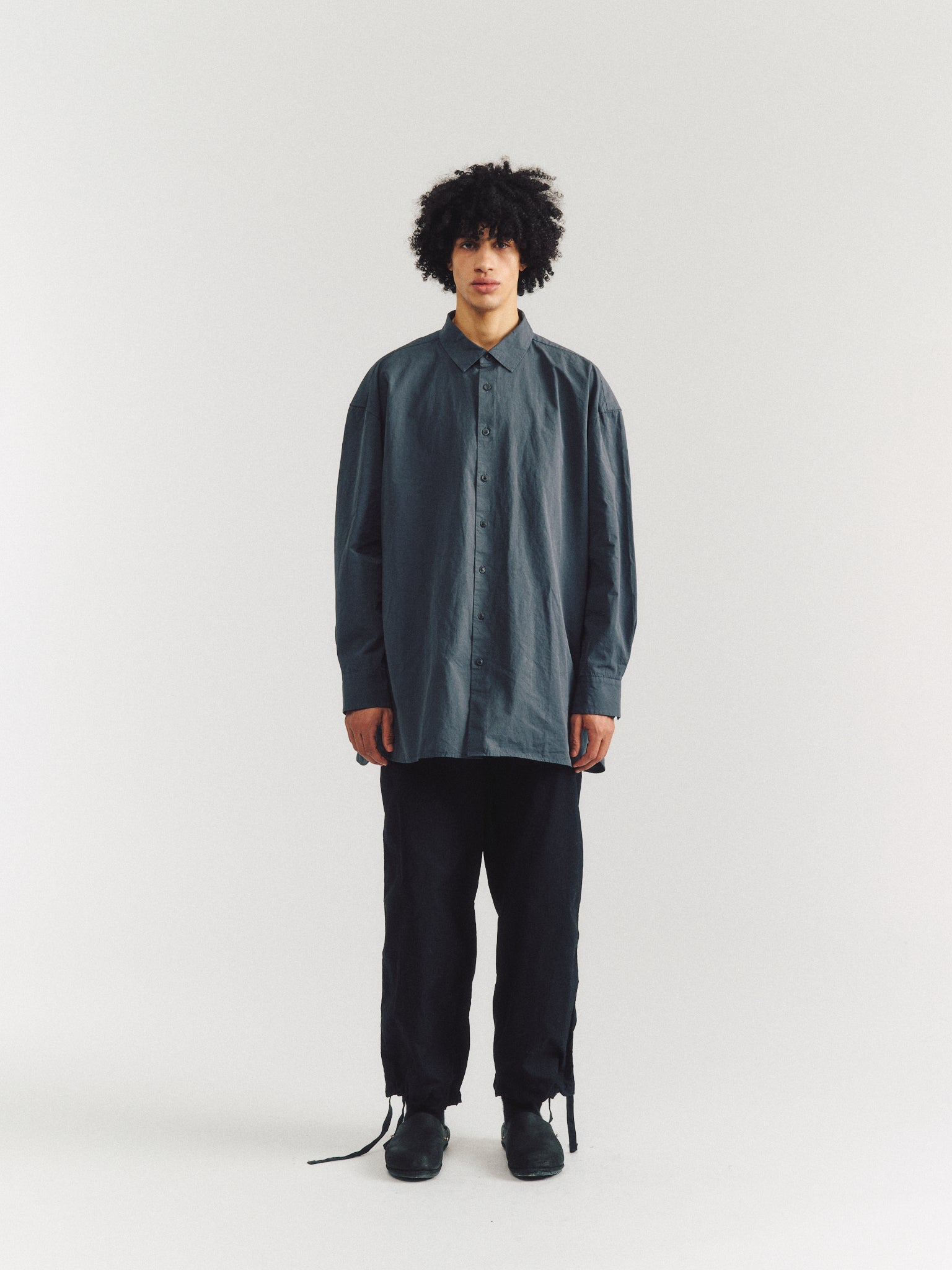 HAMNET SHIRT - PAPER COT - BLU SKULL