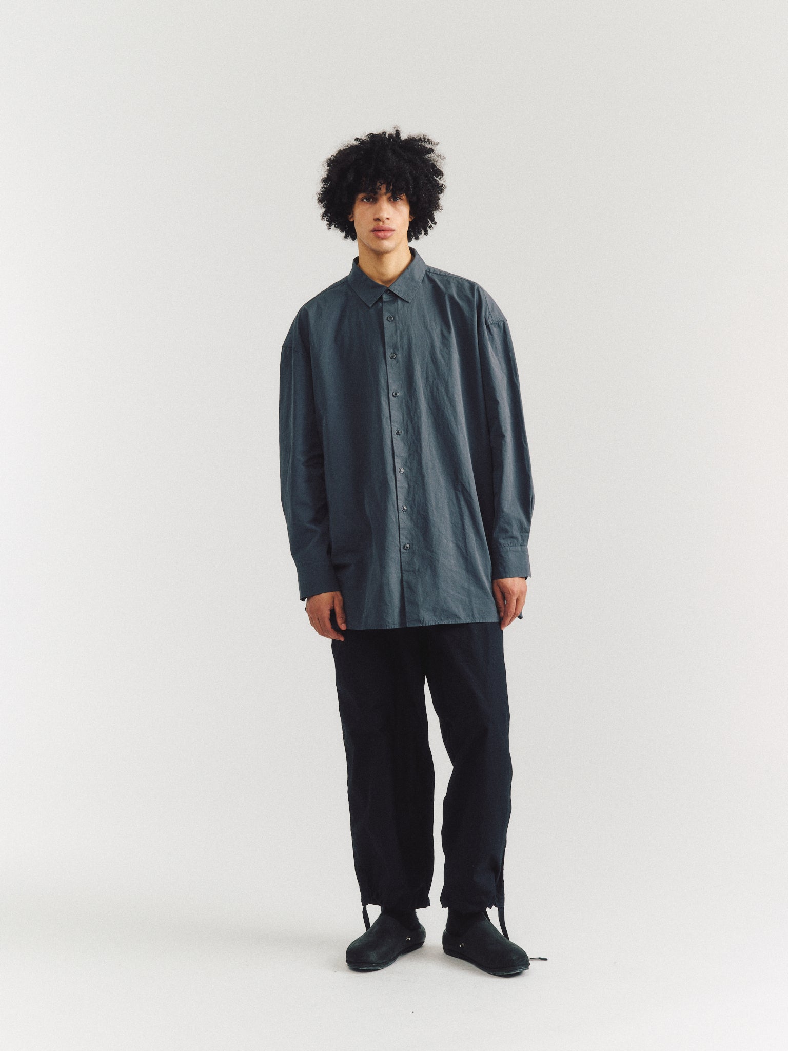 HAMNET SHIRT - PAPER COT - BLU SKULL