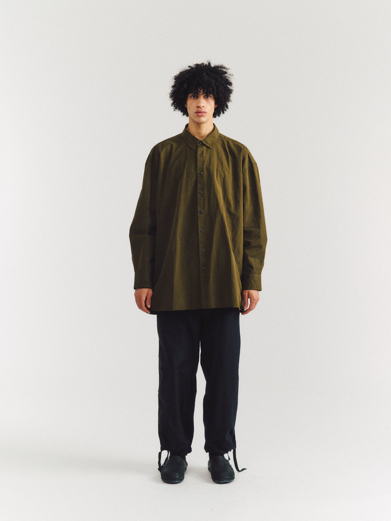HAMNET SHIRT - PAPER COT - GREEN LAKE