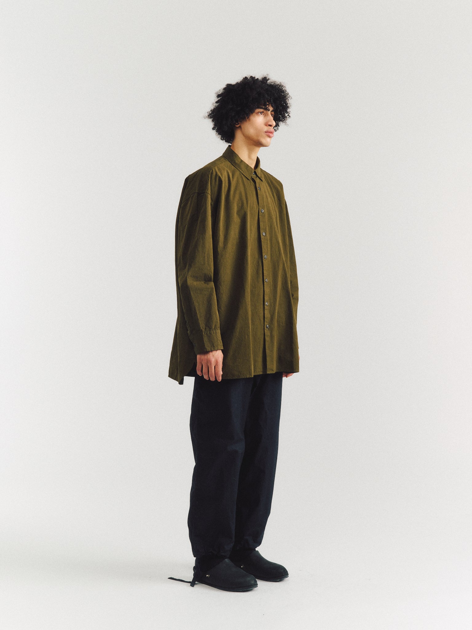 HAMNET SHIRT - PAPER COT - GREEN LAKE