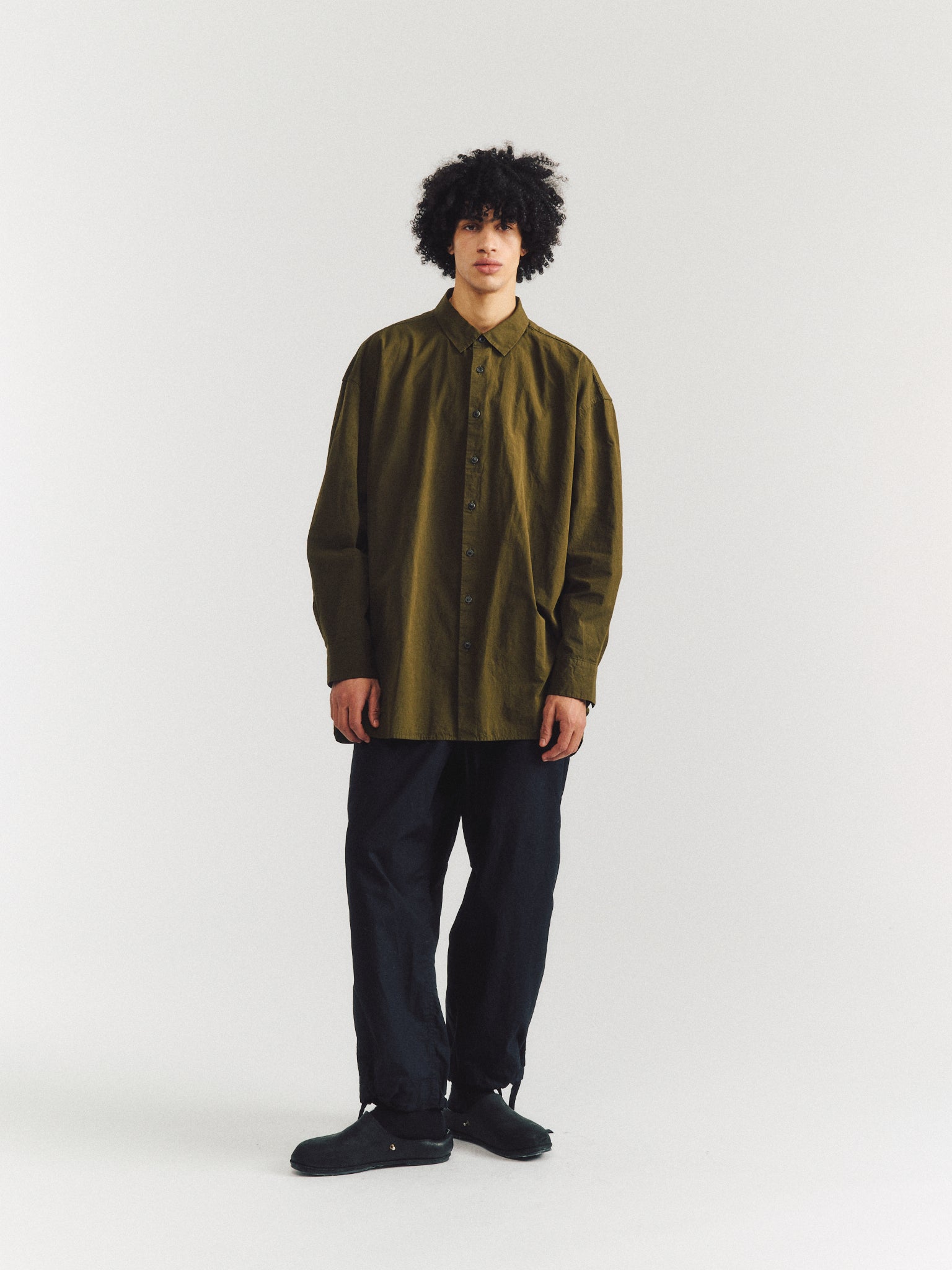 HAMNET SHIRT - PAPER COT - GREEN LAKE