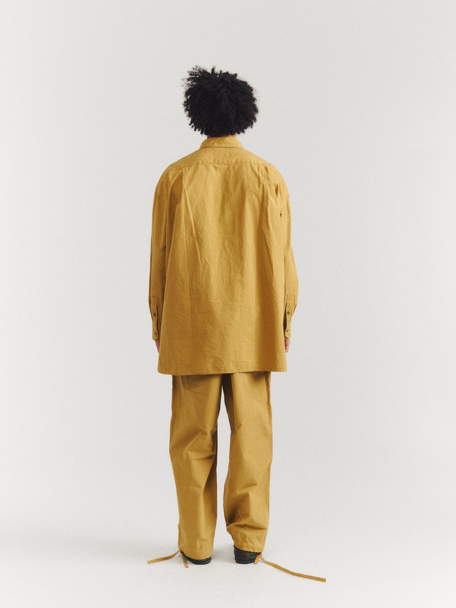HAMNET SHIRT - PAPER COT - MUSTARD