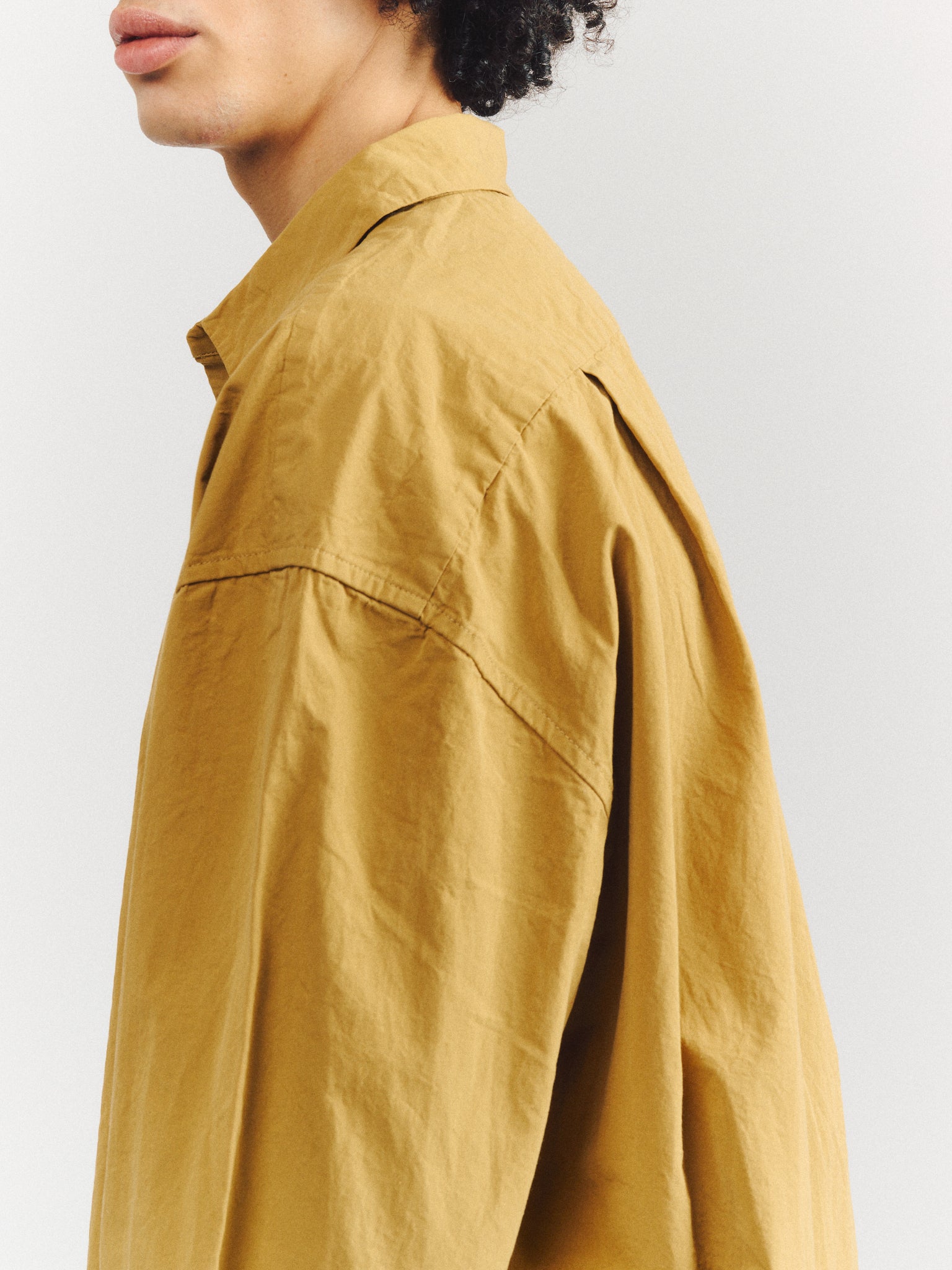 HAMNET SHIRT - PAPER COT - MUSTARD