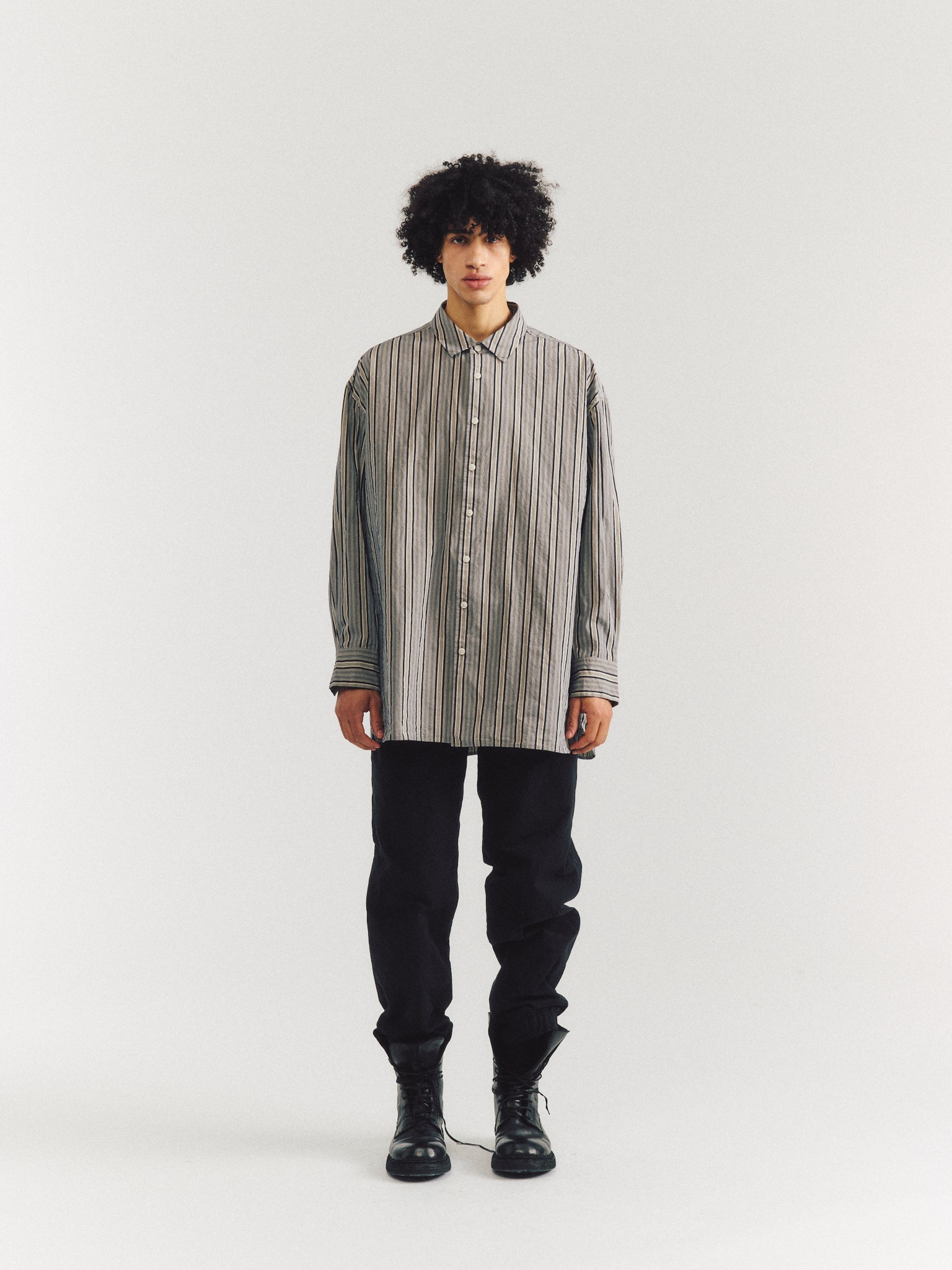HAMNET SHIRT - PAPER COT STRIPE - AS IS N°1