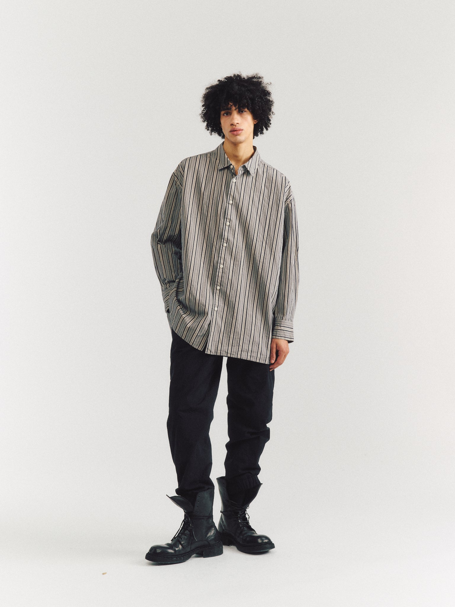 CHEMISE HAMNET - PAPER COT STRIPE - AS IS N°1