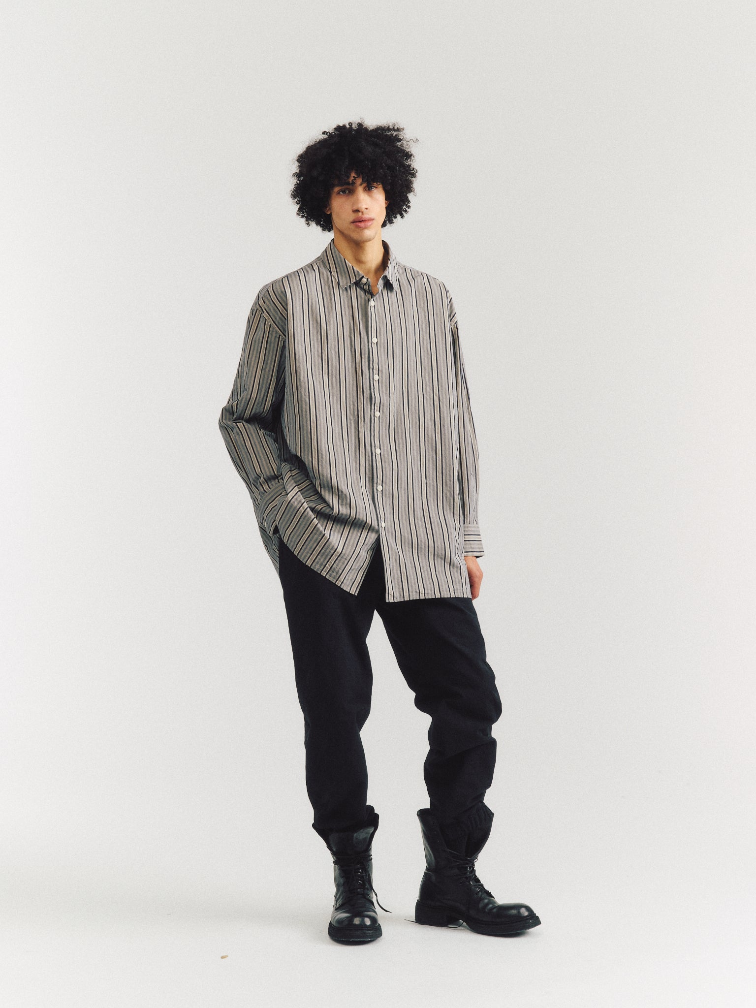 HAMNET SHIRT - PAPER COT STRIPE - AS IS N°1