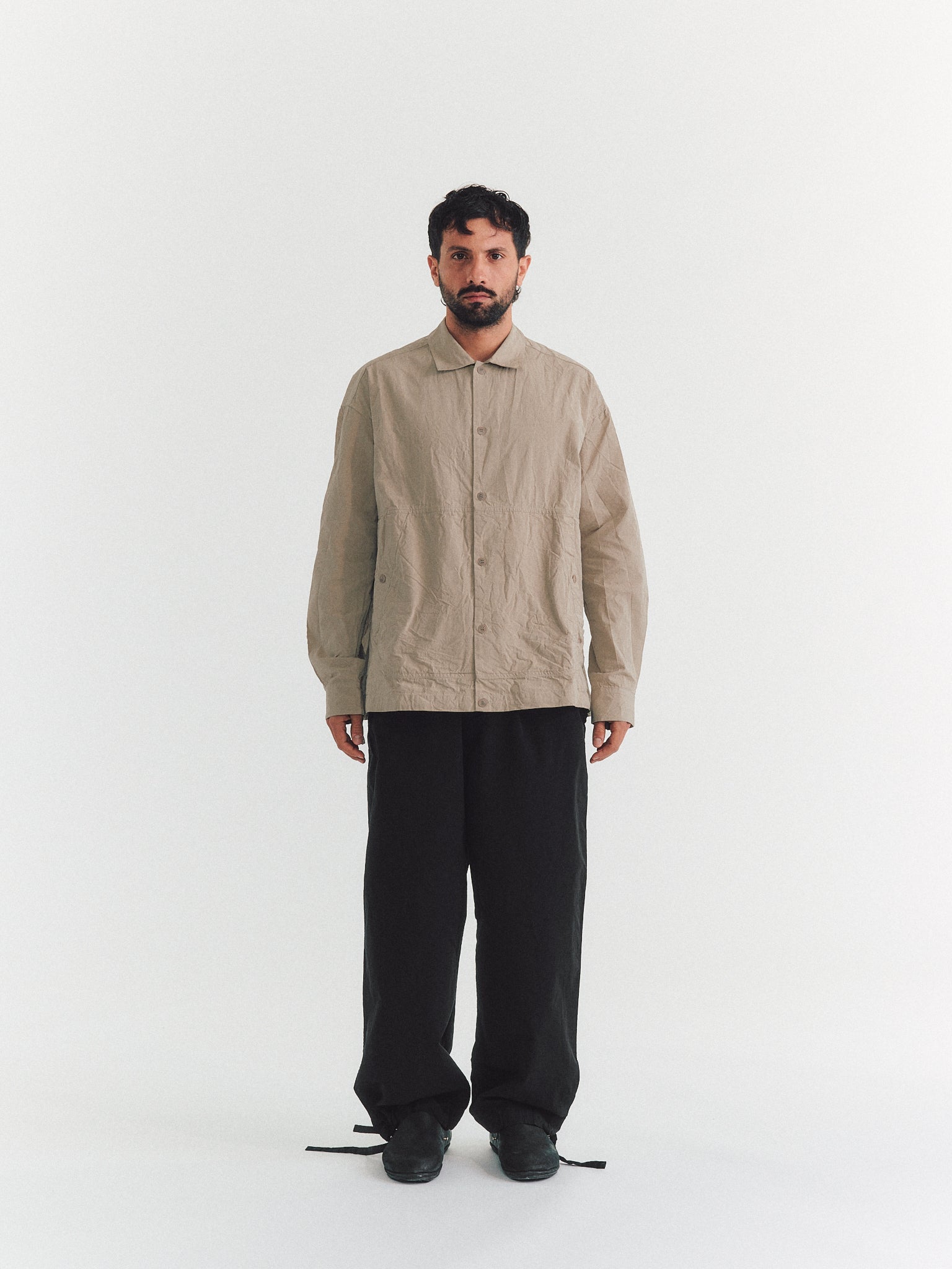 MIKA SHIRT - PAPER COT - BEIGE