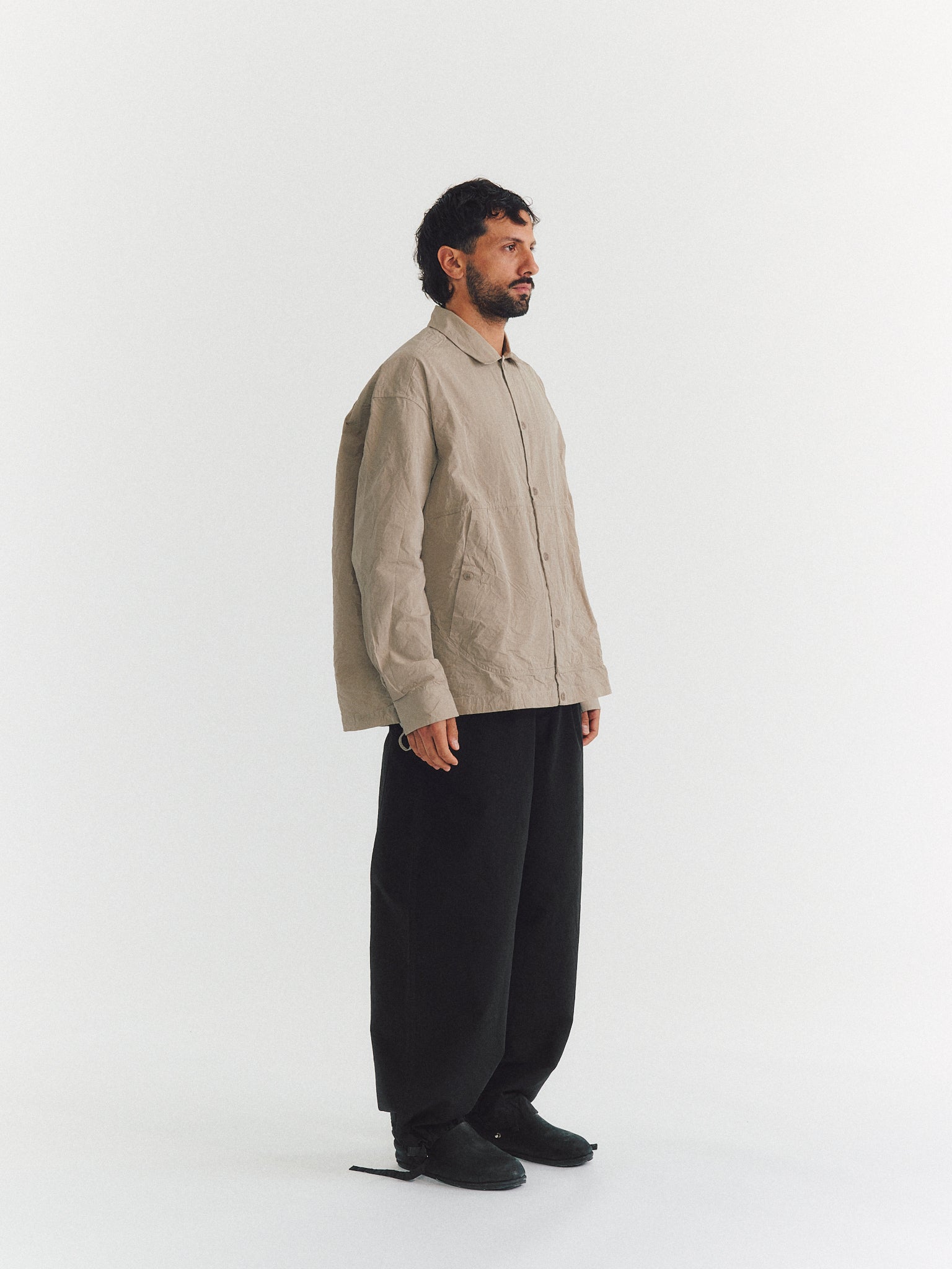 MIKA SHIRT - PAPER COT - BEIGE
