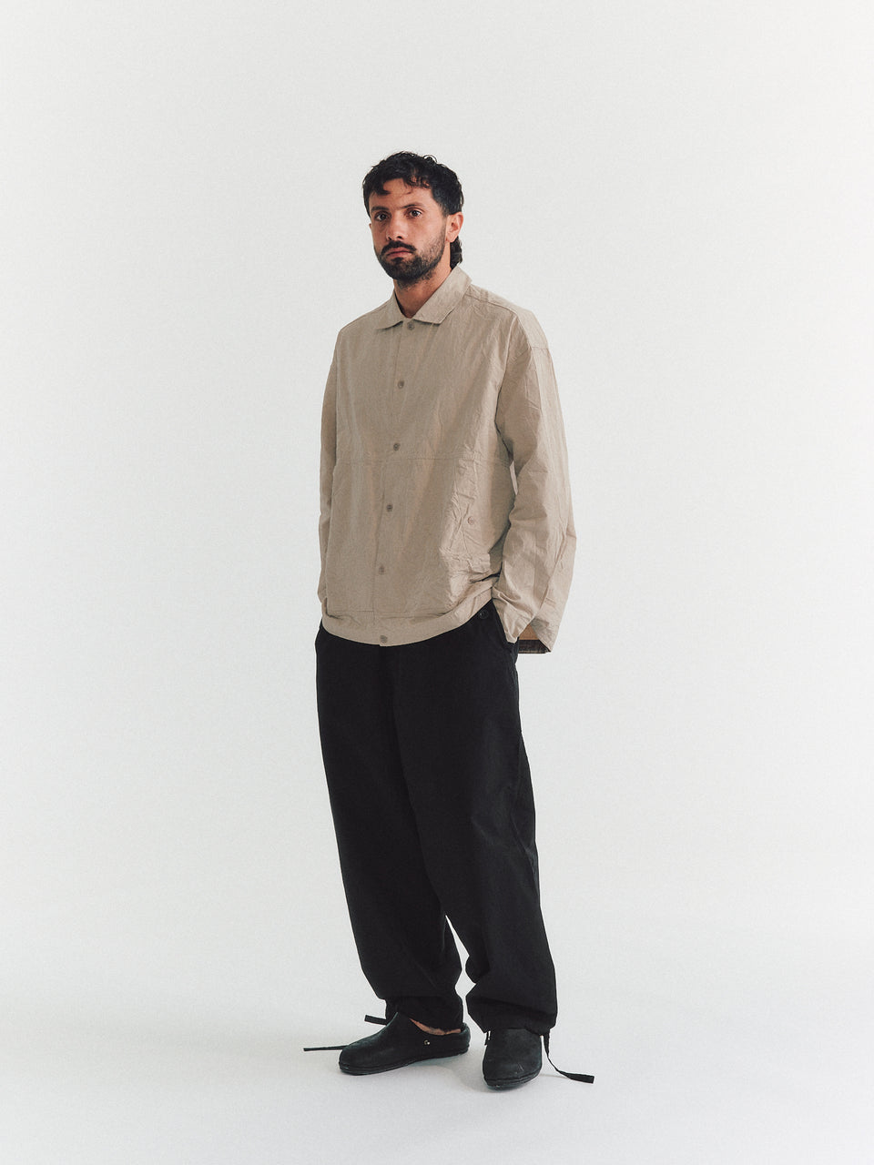 MIKA SHIRT - PAPER COT - BEIGE