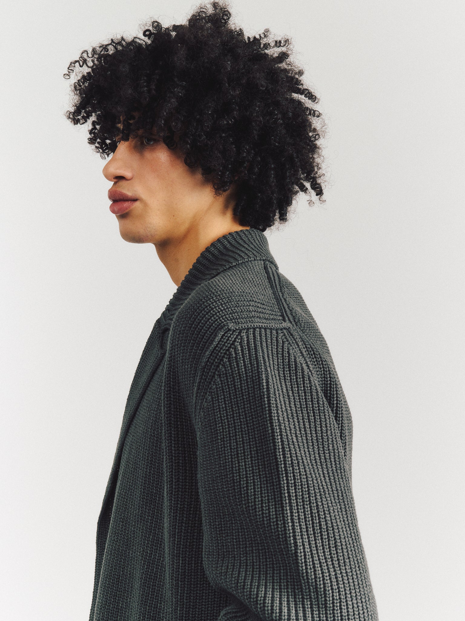 PANNOCCHIA JACKET - CREPE COT - STORM