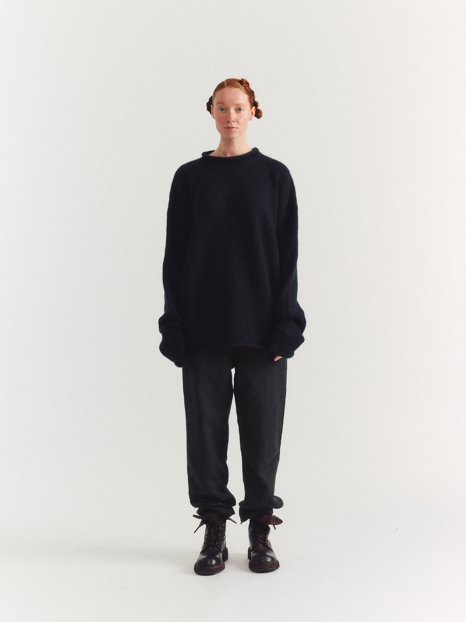 SOFTY JUMPER - WO CASH - BLACK
