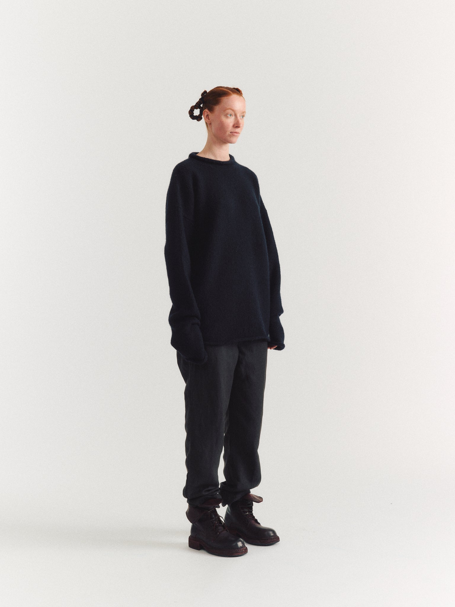 SOFTY JUMPER - WO CASH - BLACK