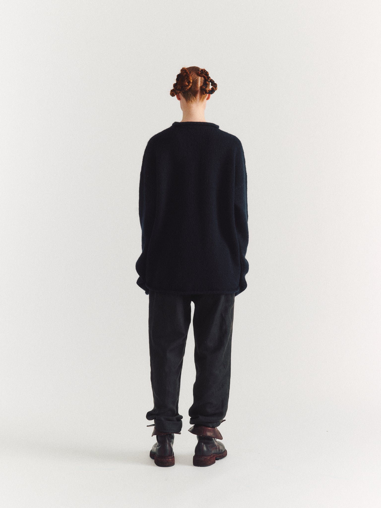 SOFTY JUMPER - WO CASH - BLACK