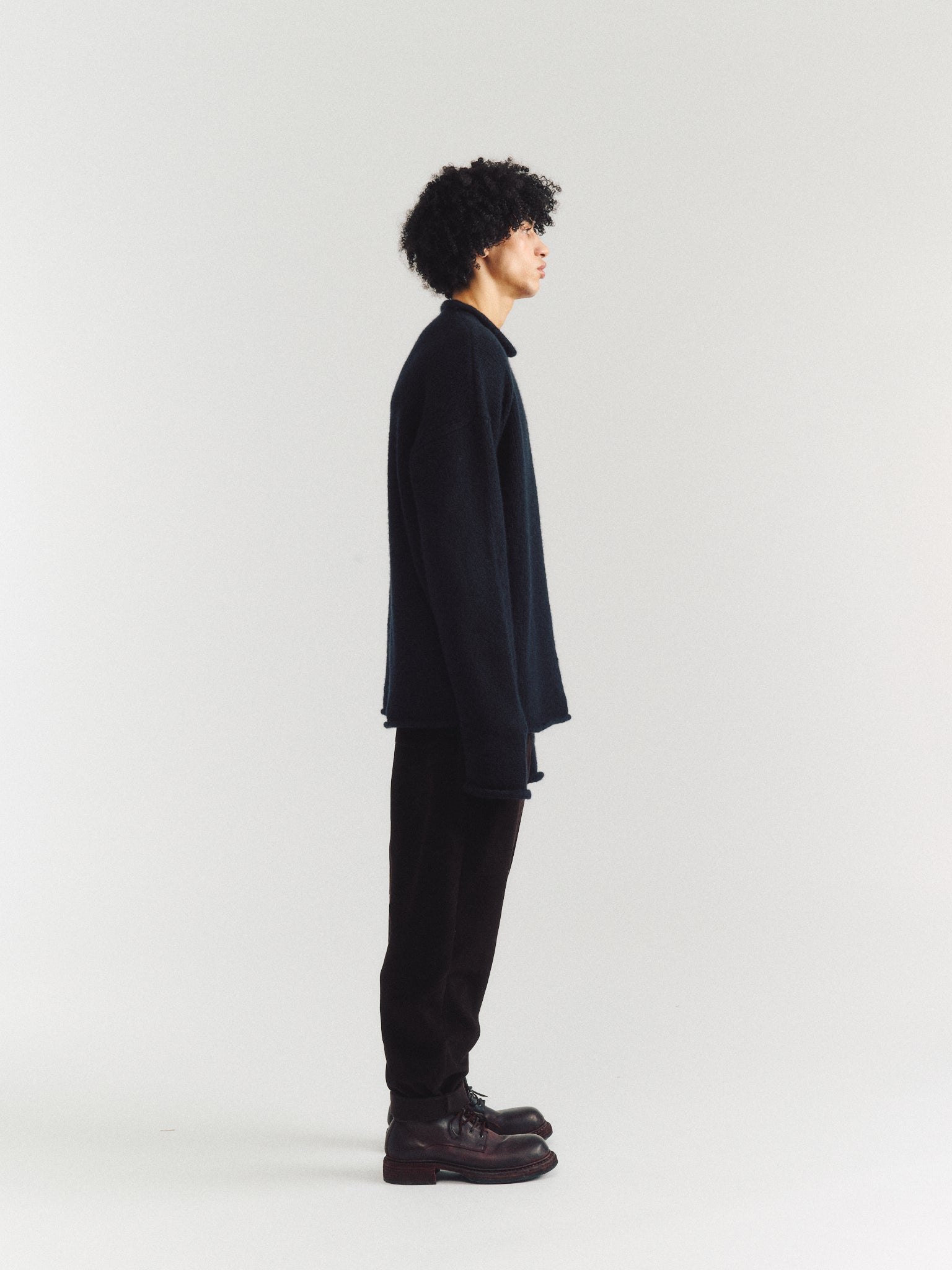 SOFTY JUMPER - WO CASH - BLACK