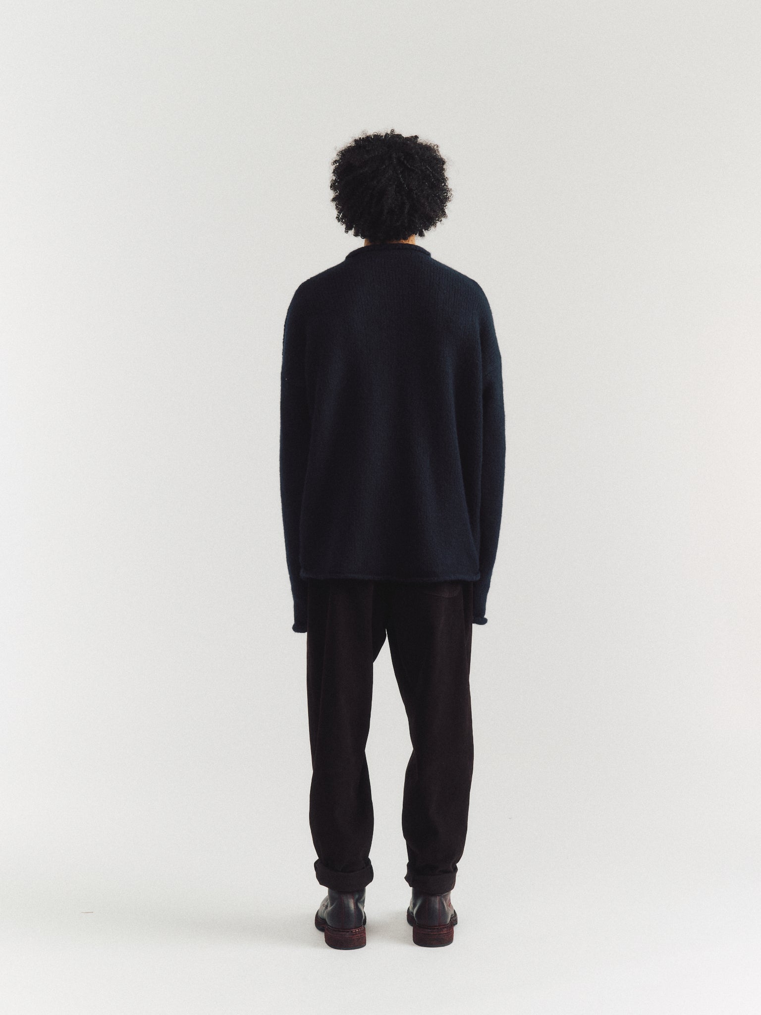 SOFTY JUMPER - WO CASH - BLACK
