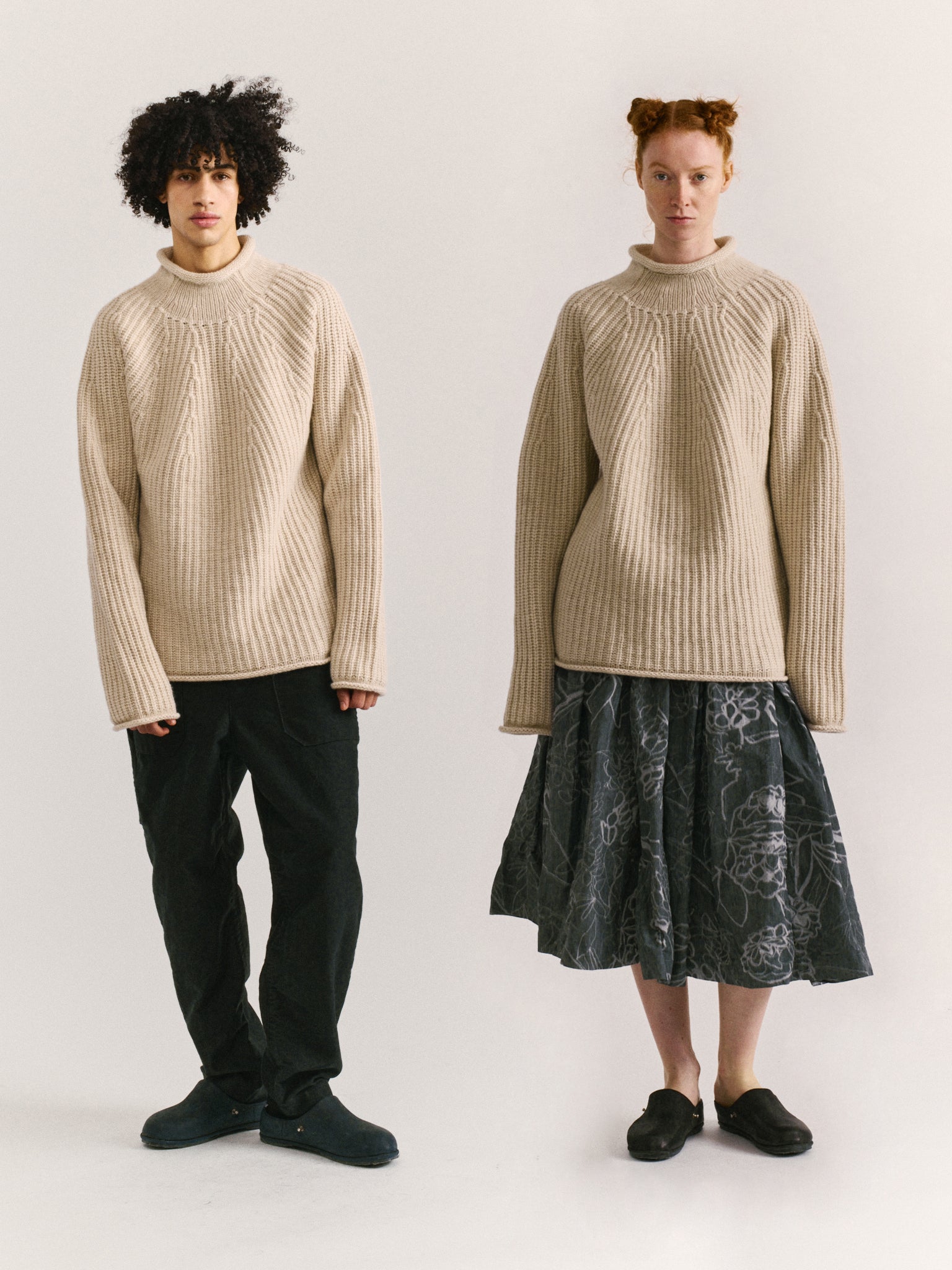 PULL PANNOCCHIA - LAINE 2 - GRIS CLAIR