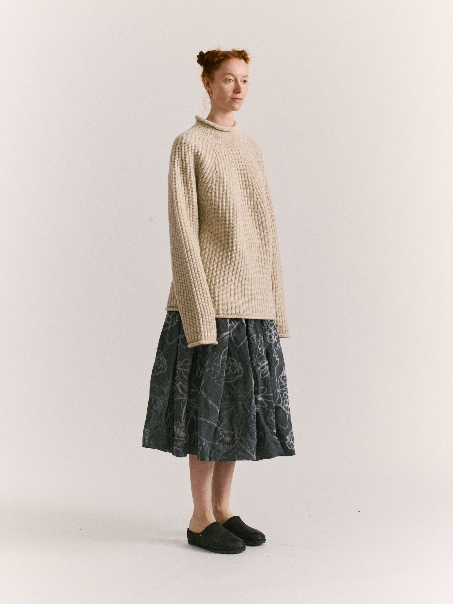 PULL PANNOCCHIA - LAINE 2 - GRIS CLAIR