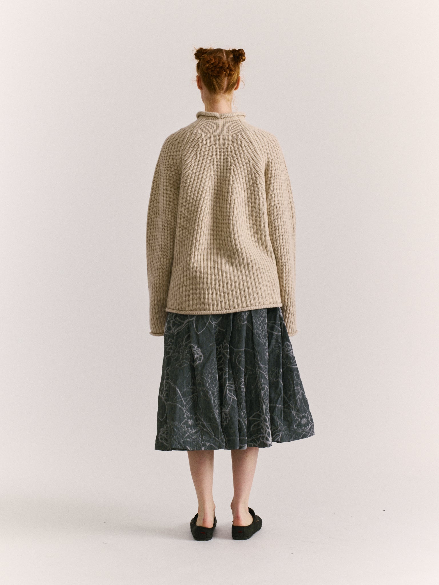 PULL PANNOCCHIA - LAINE 2 - GRIS CLAIR