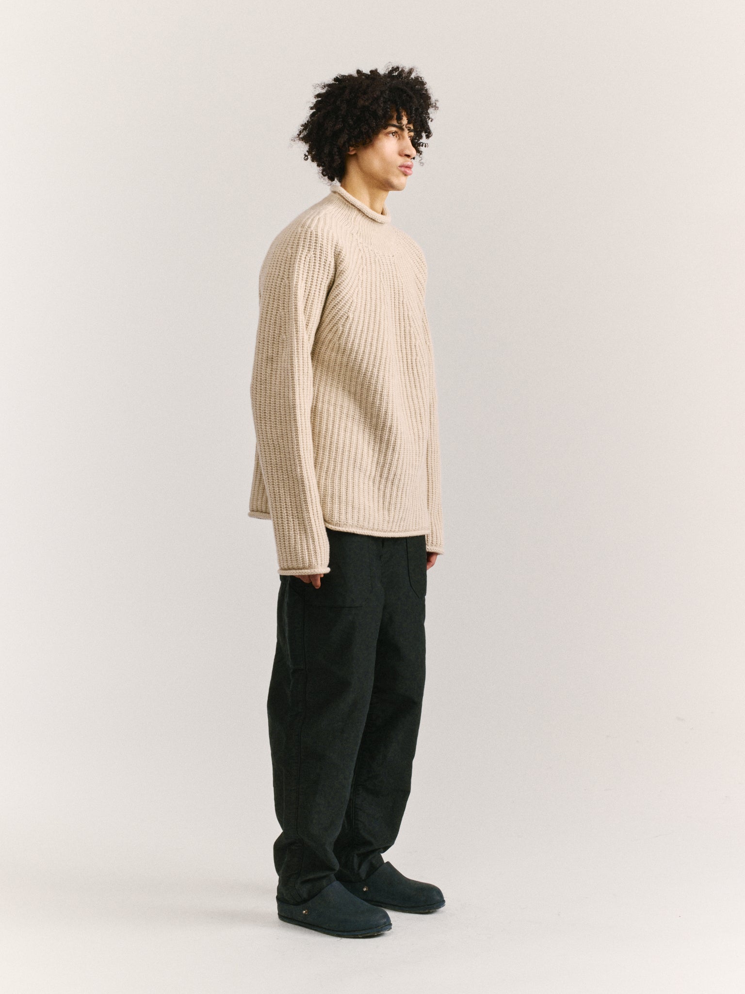 PULL PANNOCCHIA - LAINE 2 - GRIS CLAIR