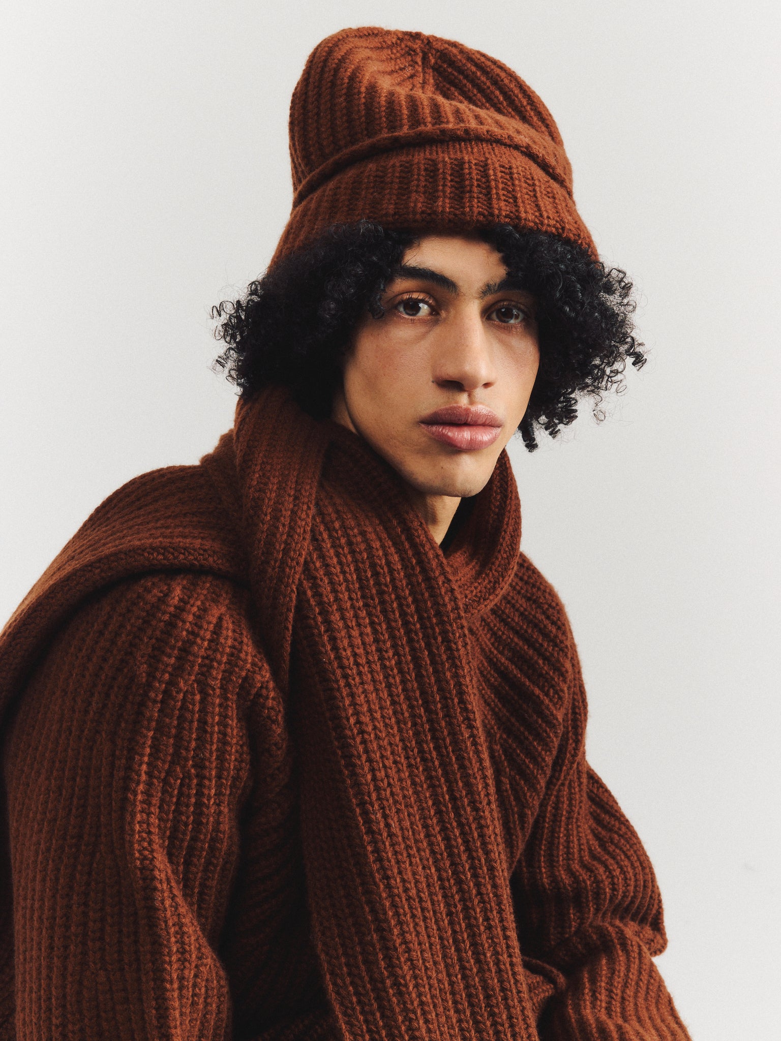 BONNET PANNOCCHIA - WOOLY 2 - TAN