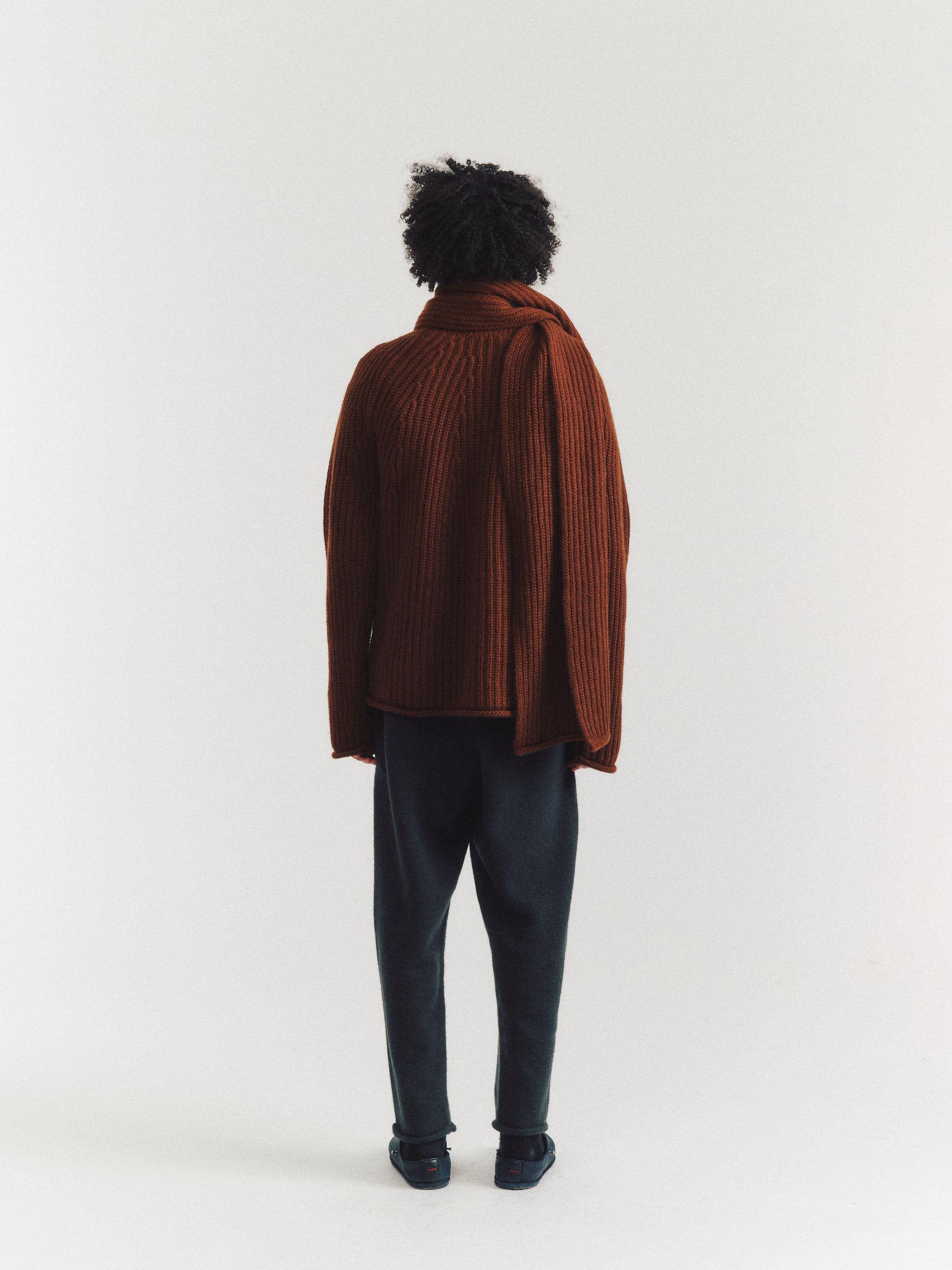 ÉCHARPE PANNOCCHIA - WOOLY 2 - TAN