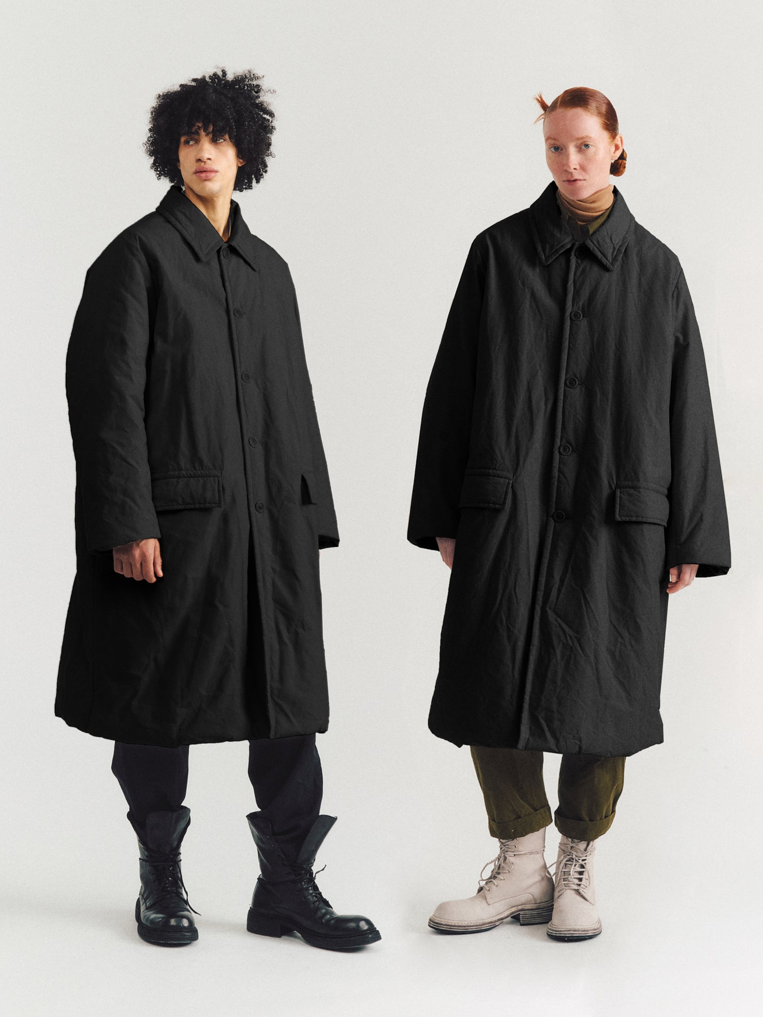 MILU COAT - H WAX - NOIR