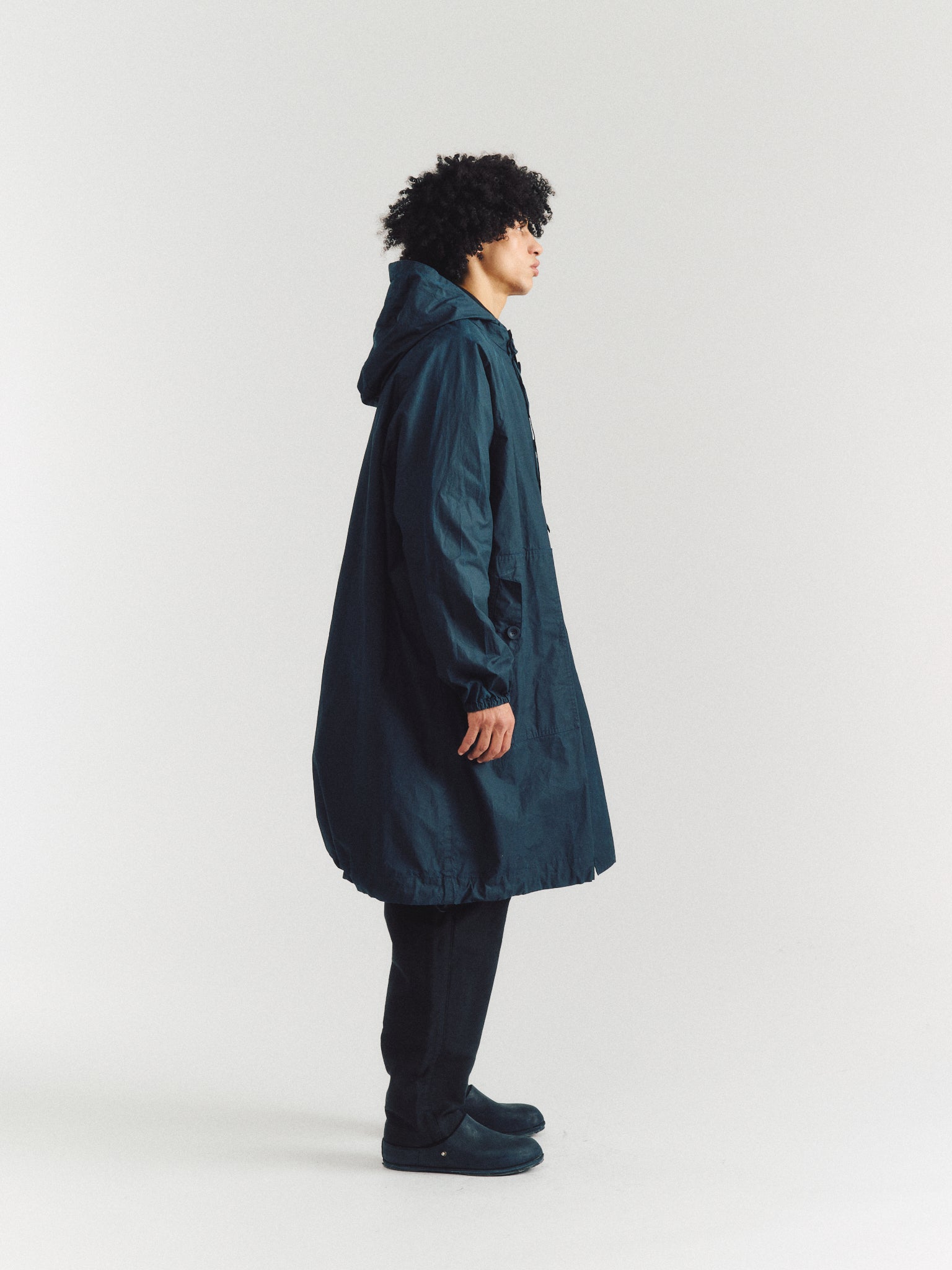 PARKA LIÈGE - PORC CIRE - BLEU MARINE