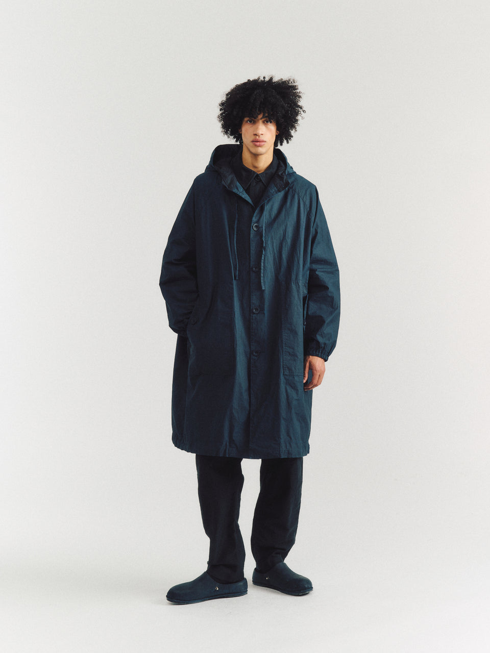 LIEGE PARKA - PIGMENT WAX - NAVY