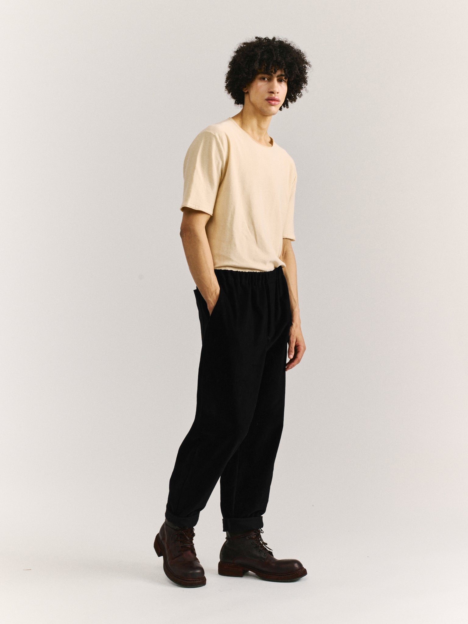 PANTALON JOG AH - SOFTY - NOIR
