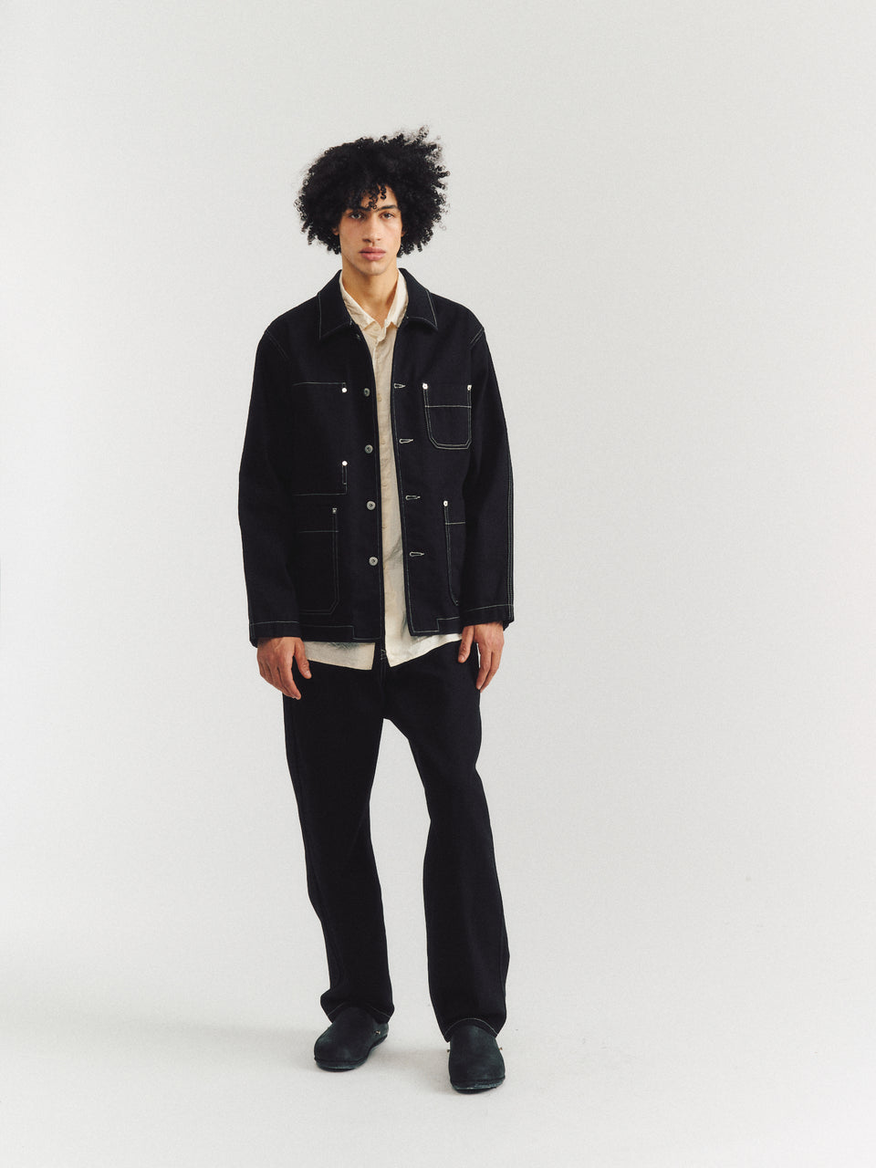 VESTE CAMILLE - DENIM M - NOIR