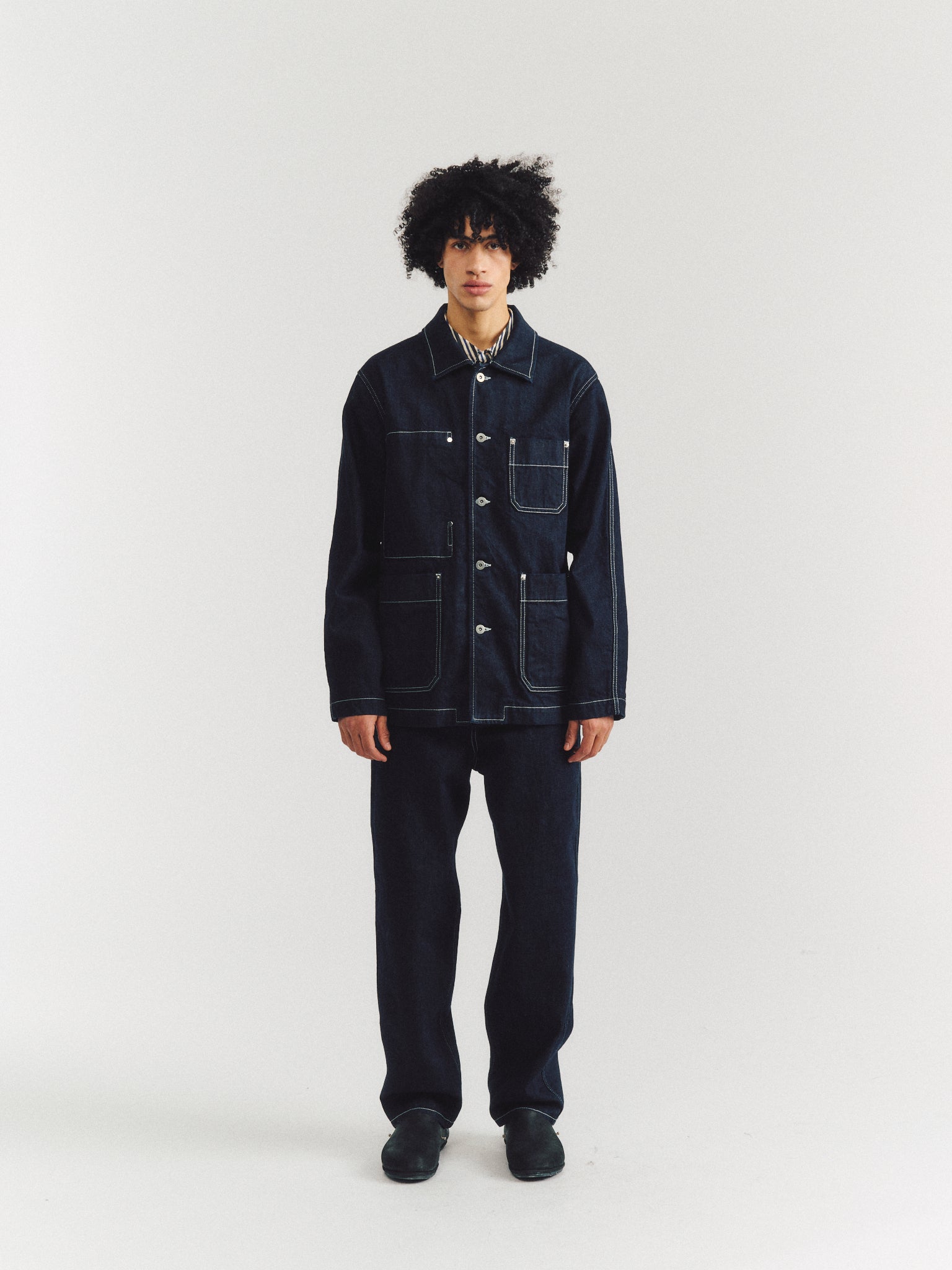 CAMILLE JACKET - DENIM M - INDIGO