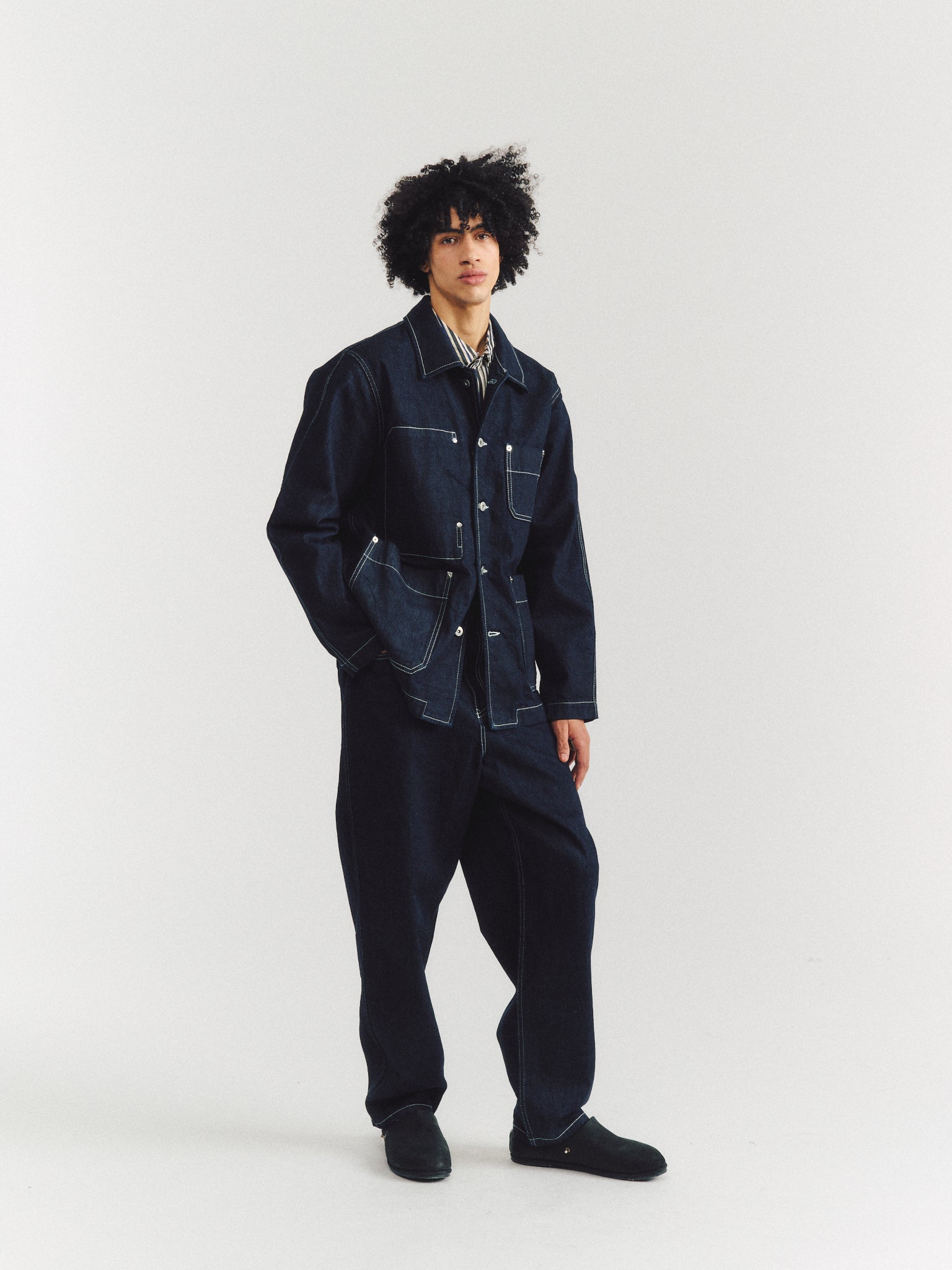 CAMILLE JACKET - DENIM M - INDIGO