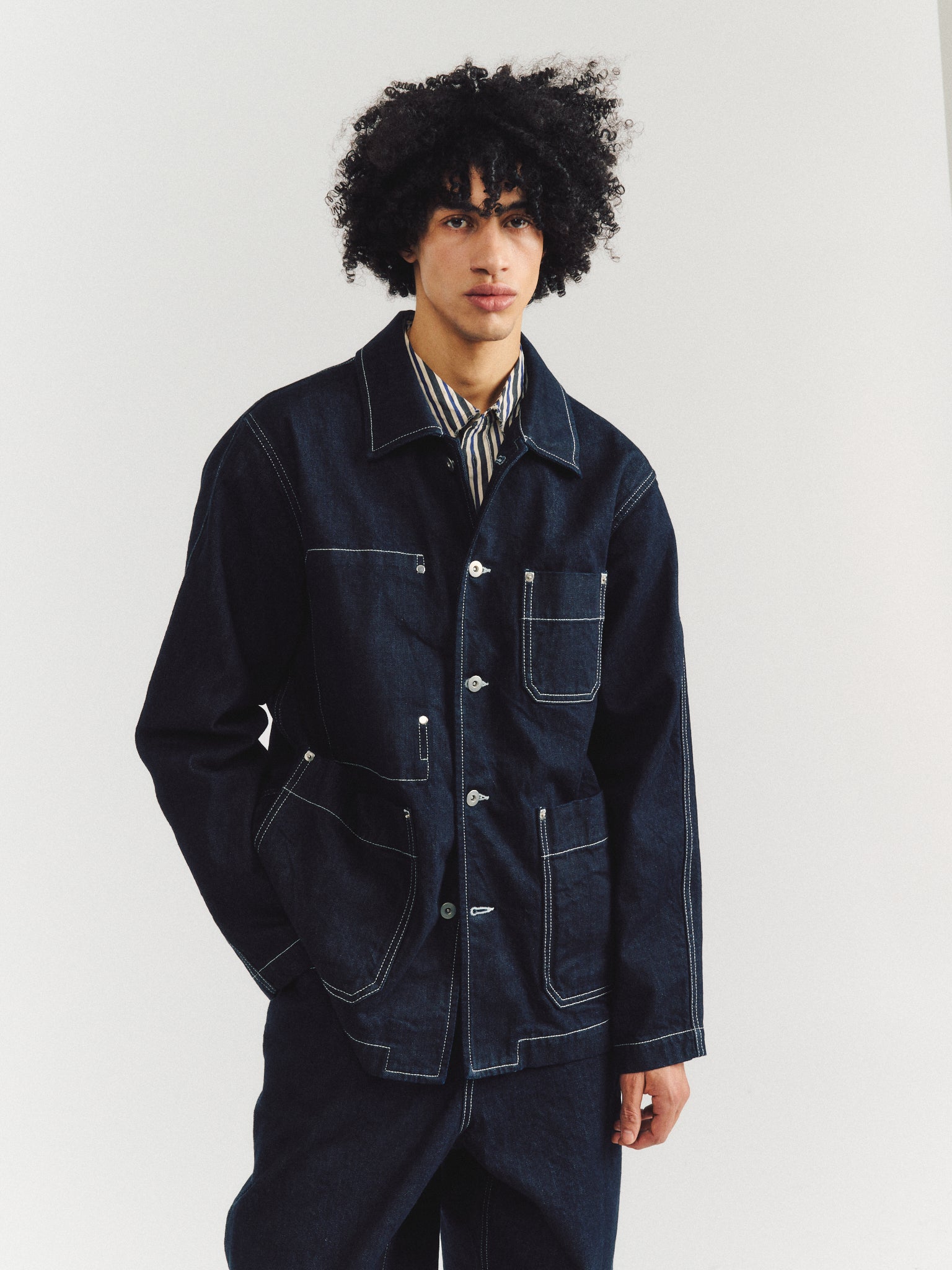 CAMILLE JACKET - DENIM M - INDIGO