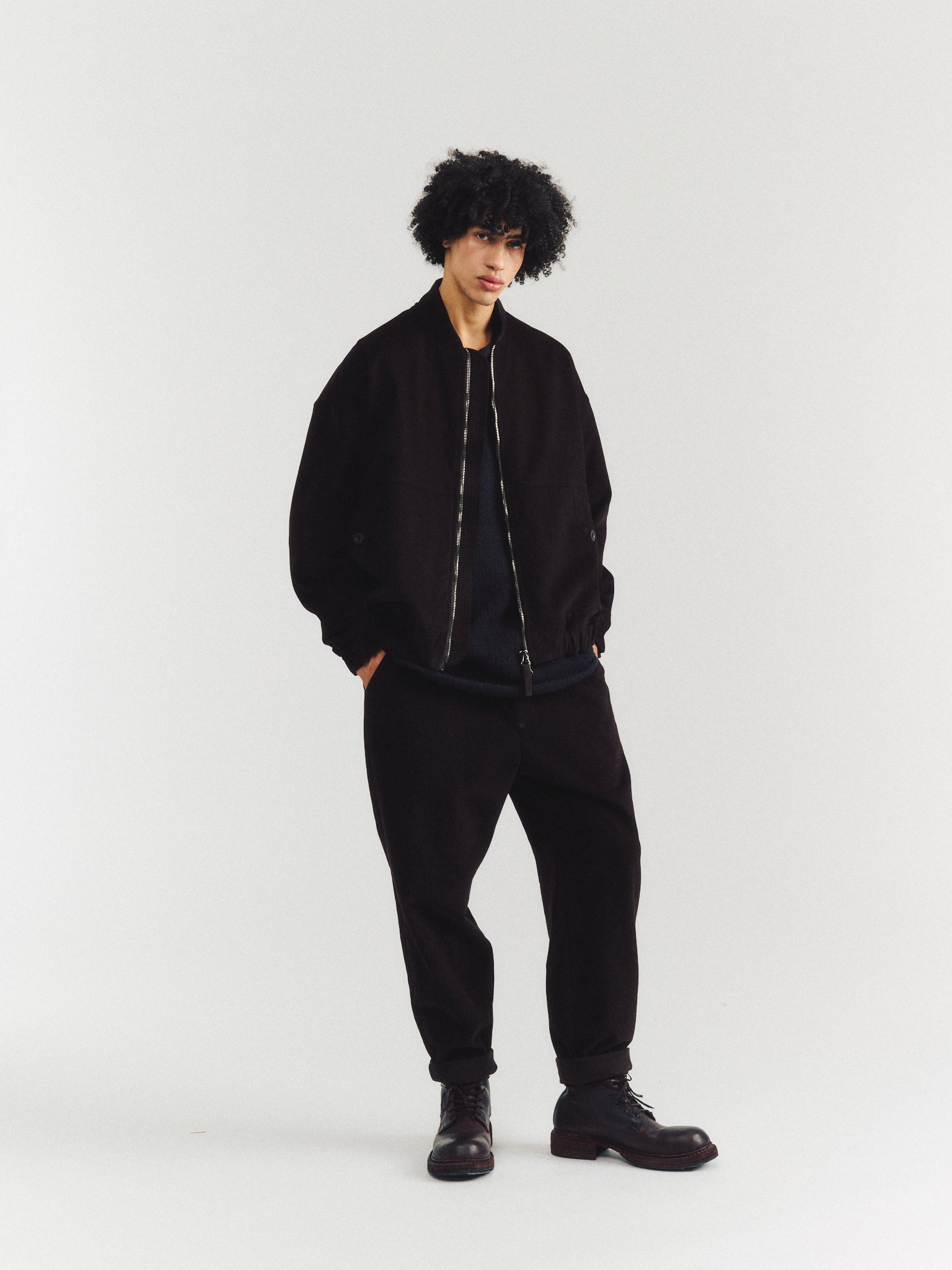 PANTALON JOG AH - SOFTY - CHOCOLAT