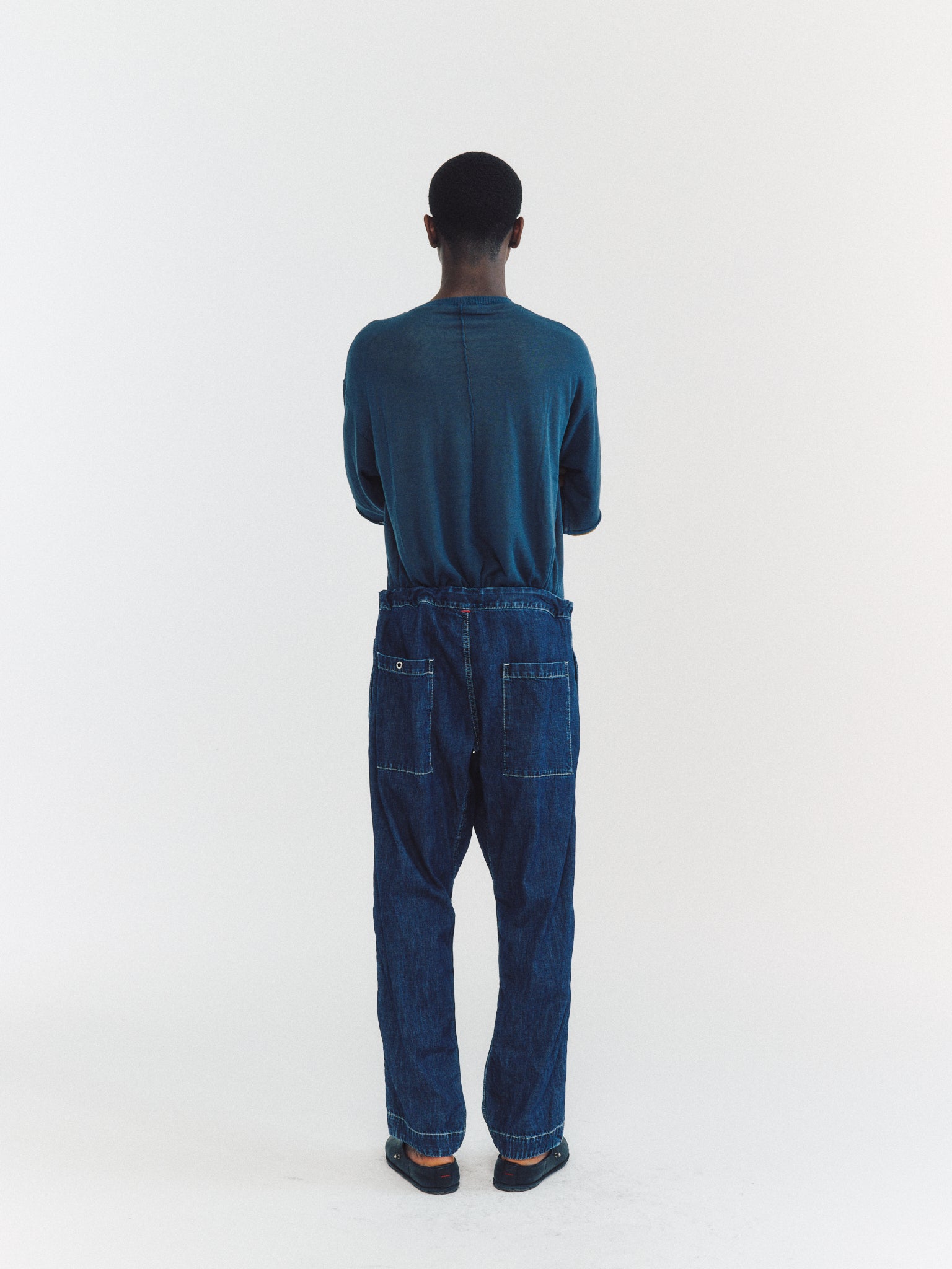 PANTALON TIE ME UP - L DENIM - INDIGO