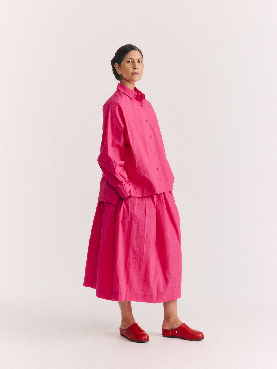 BIGGY SHIRT - L COT - SHOCK