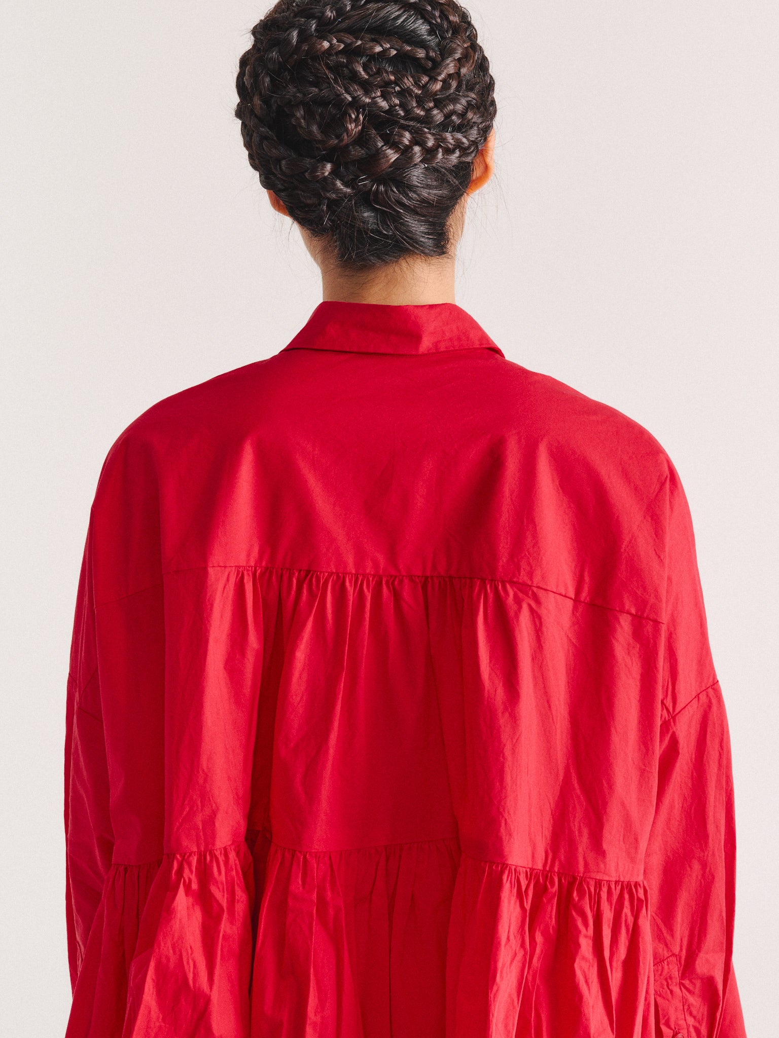 NEW SQUARE SHIRT - H COT - KETCHUP