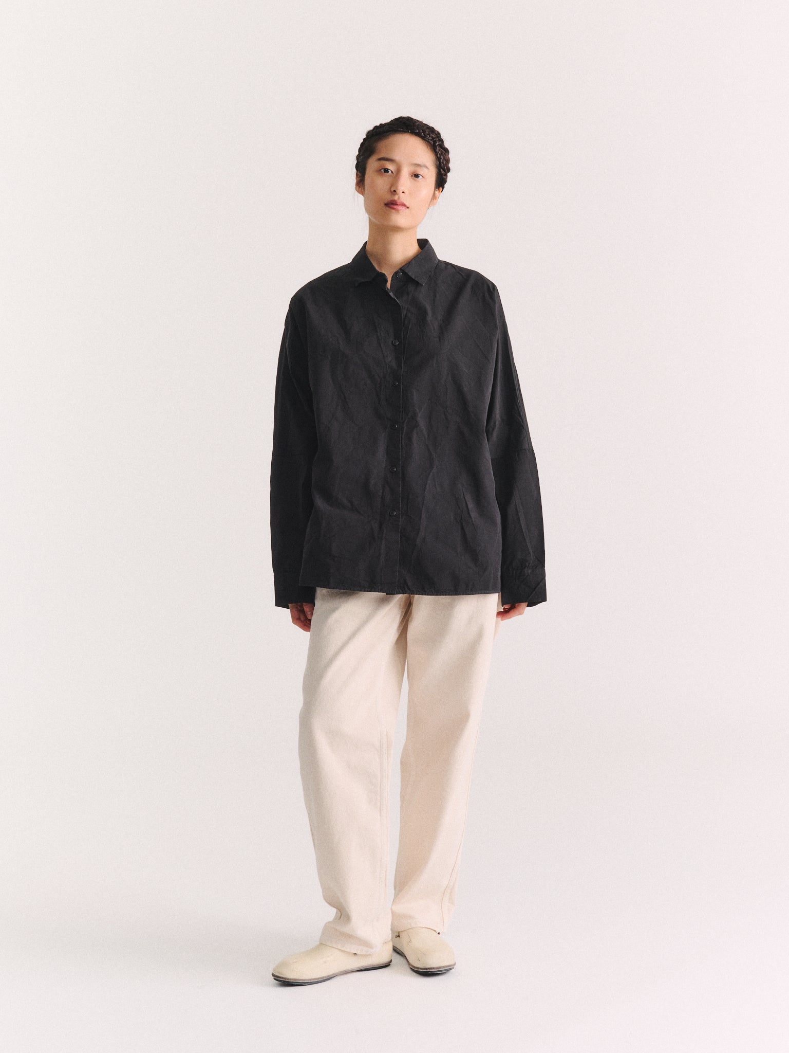 WAGA SHIRT - PAPER - WHITE – Casey Casey 新品 CASEY CASEY Paper