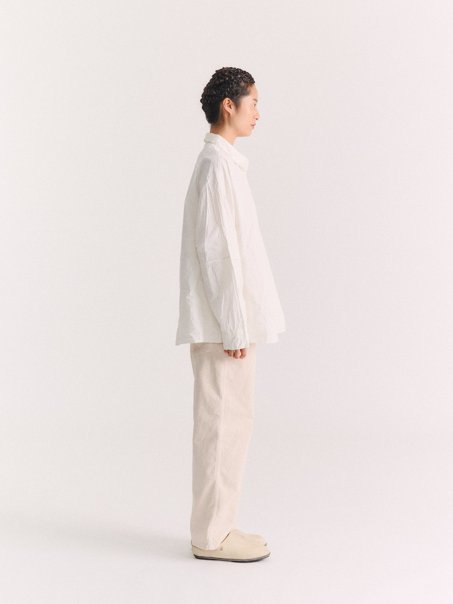 WAGA SHIRT - PAPER COT - OFF WHITE