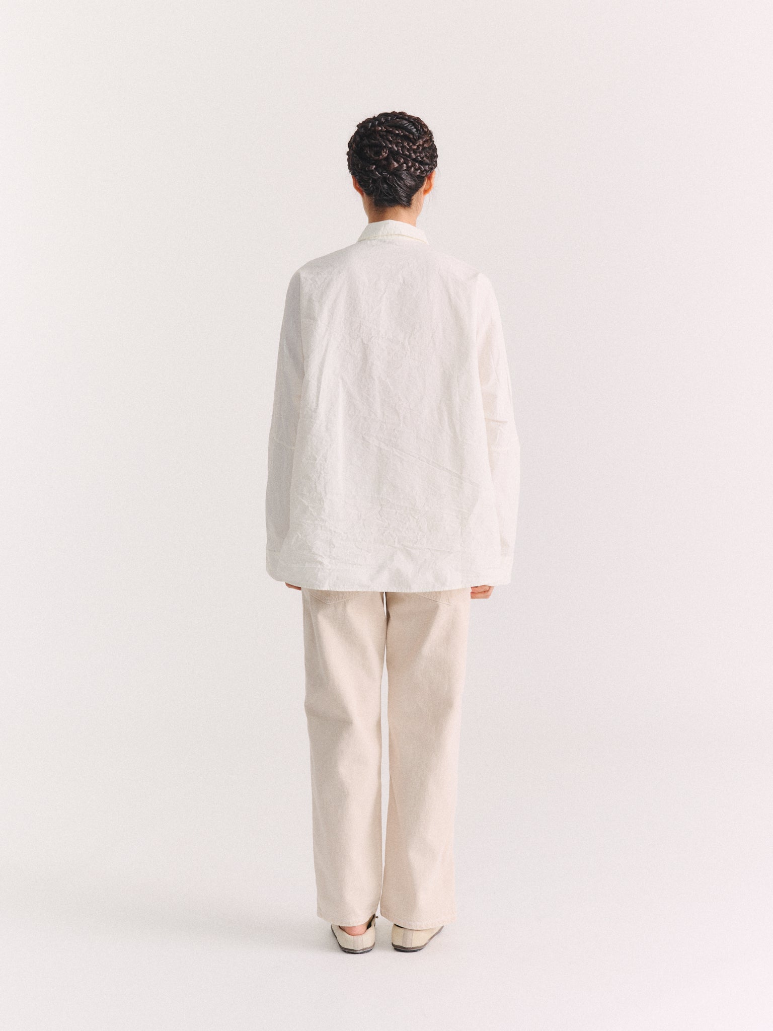 WAGA SHIRT - PAPER COT - OFF WHITE