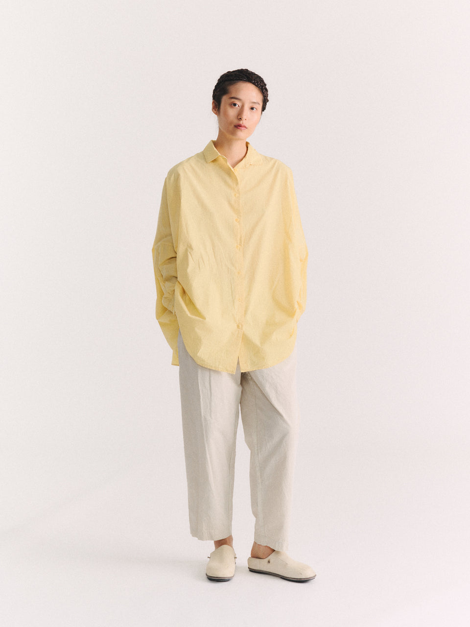 ATOMLESS SHIRT - LIGHT PAPER - BUTTER