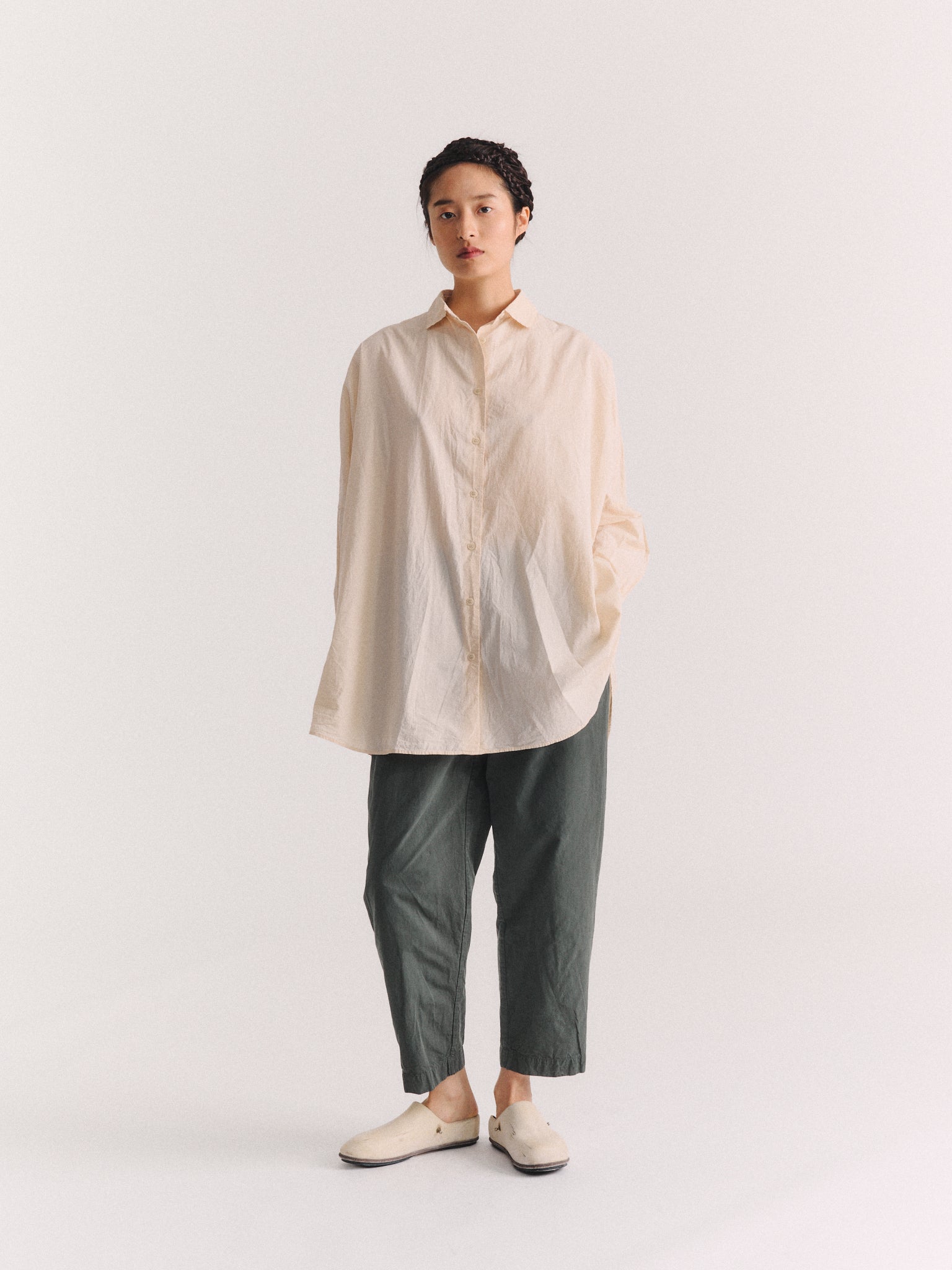 CHEMISE ATOMLESS - LIGHT PAPER - MASTIC