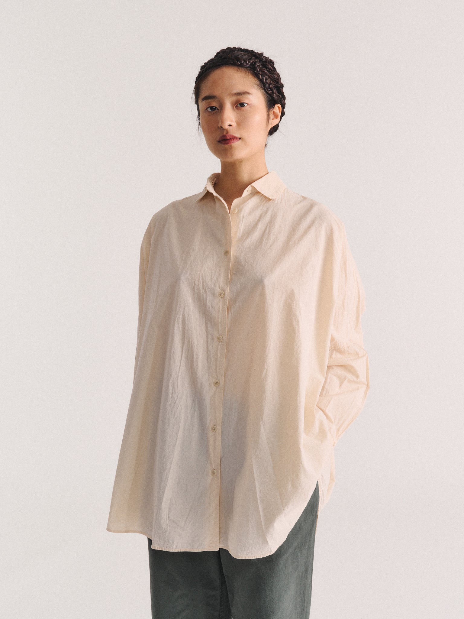 CHEMISE ATOMLESS - LIGHT PAPER - MASTIC