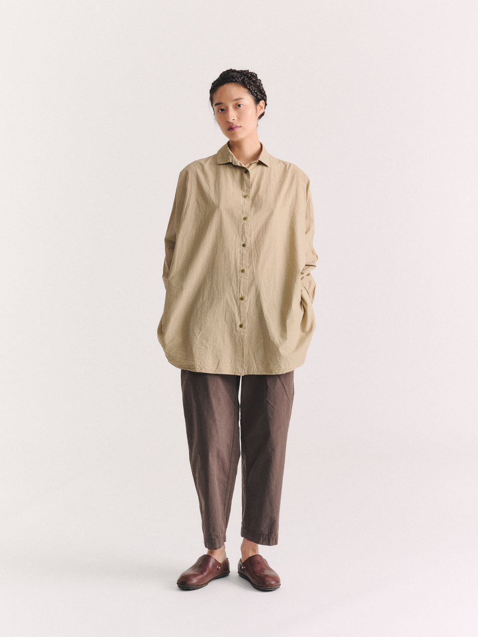 ATOMLESS SHIRT - LIGHT PAPER - MASTIC