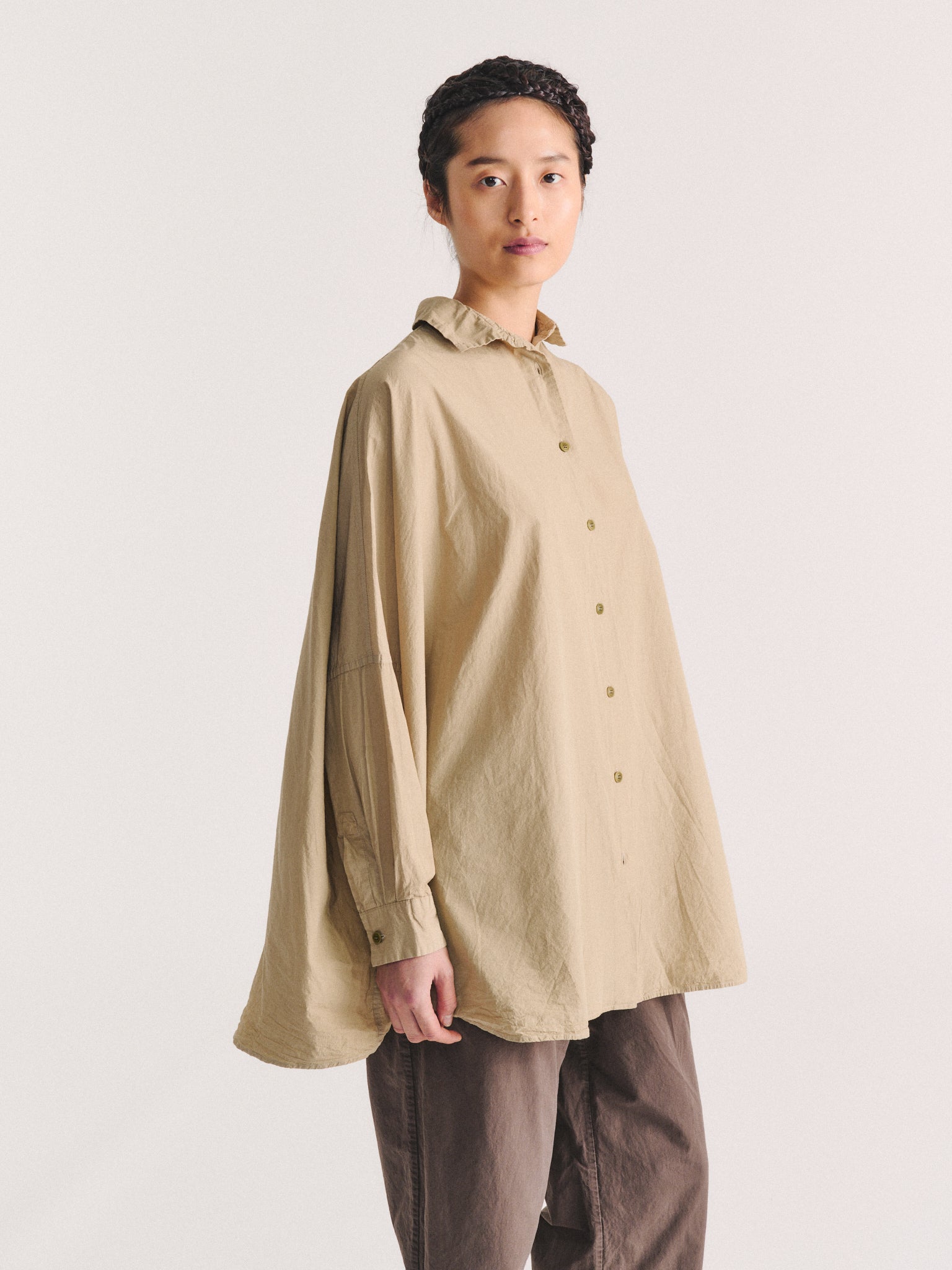 CHEMISE ATOMLESS - LIGHT PAPER - MASTIC
